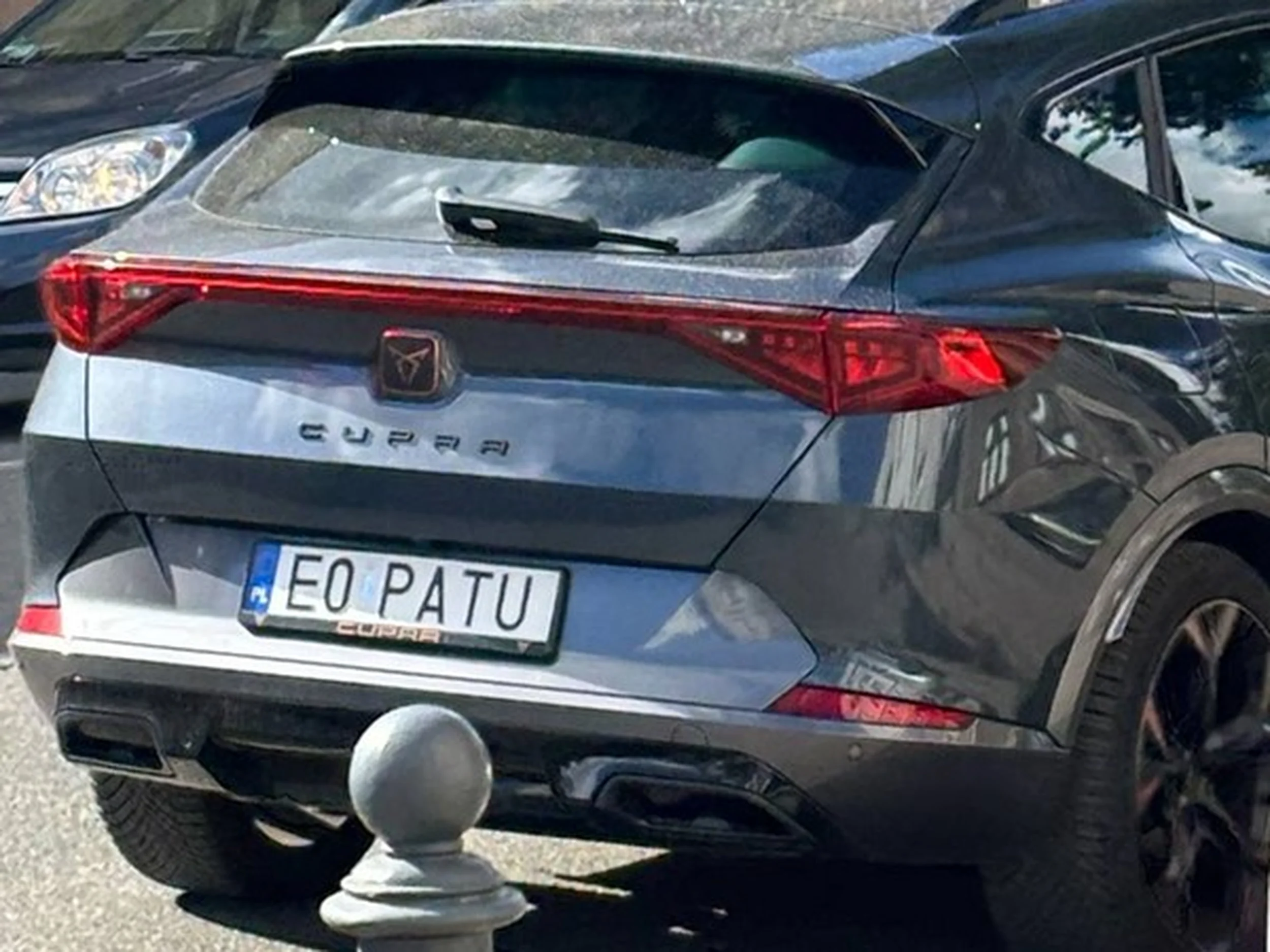 Fajny numer, blacha E0 PATU