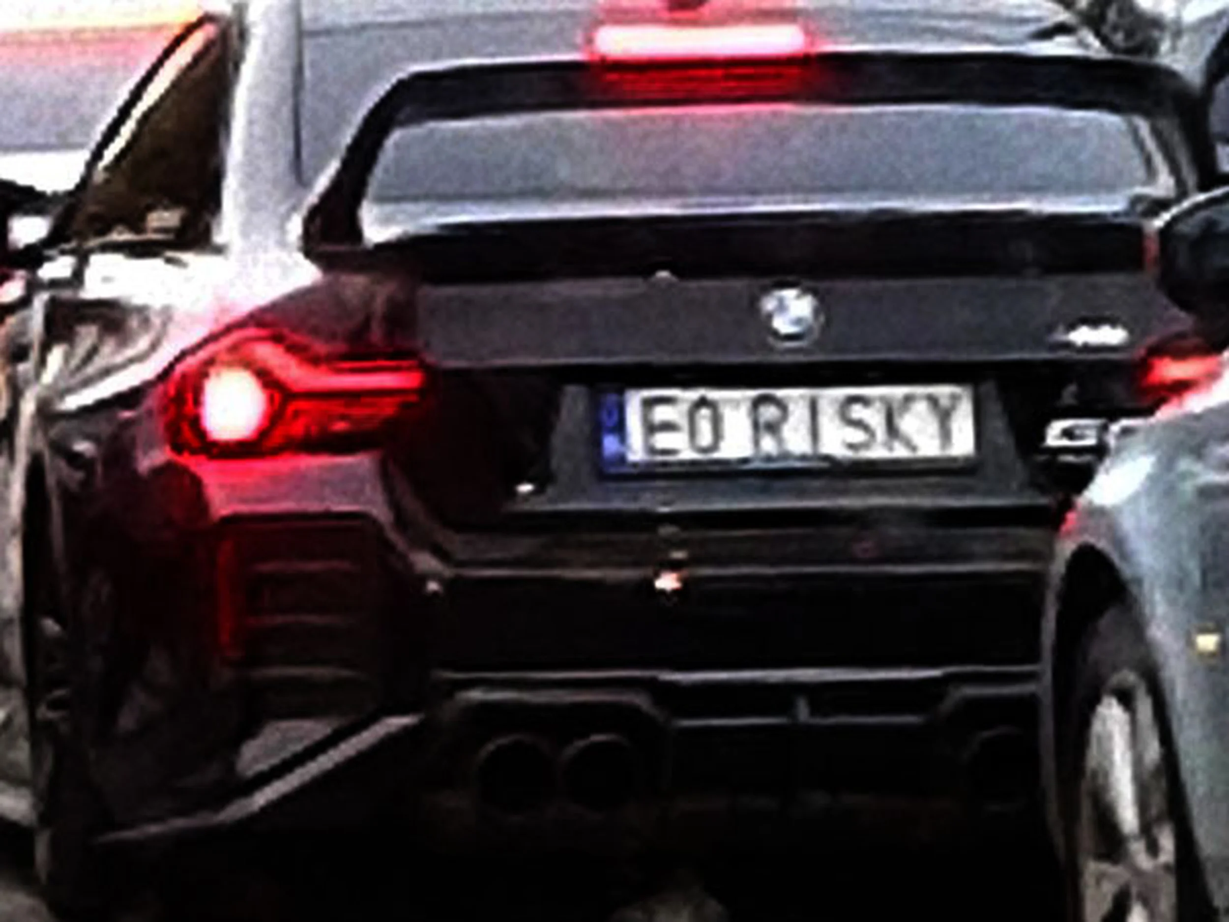 Fajny numer, blacha E0 RISKY