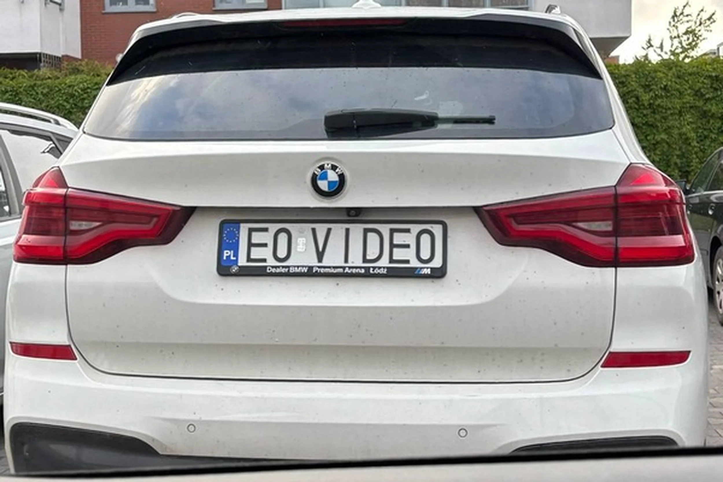 Fajny numer, blacha E0 VIDE0