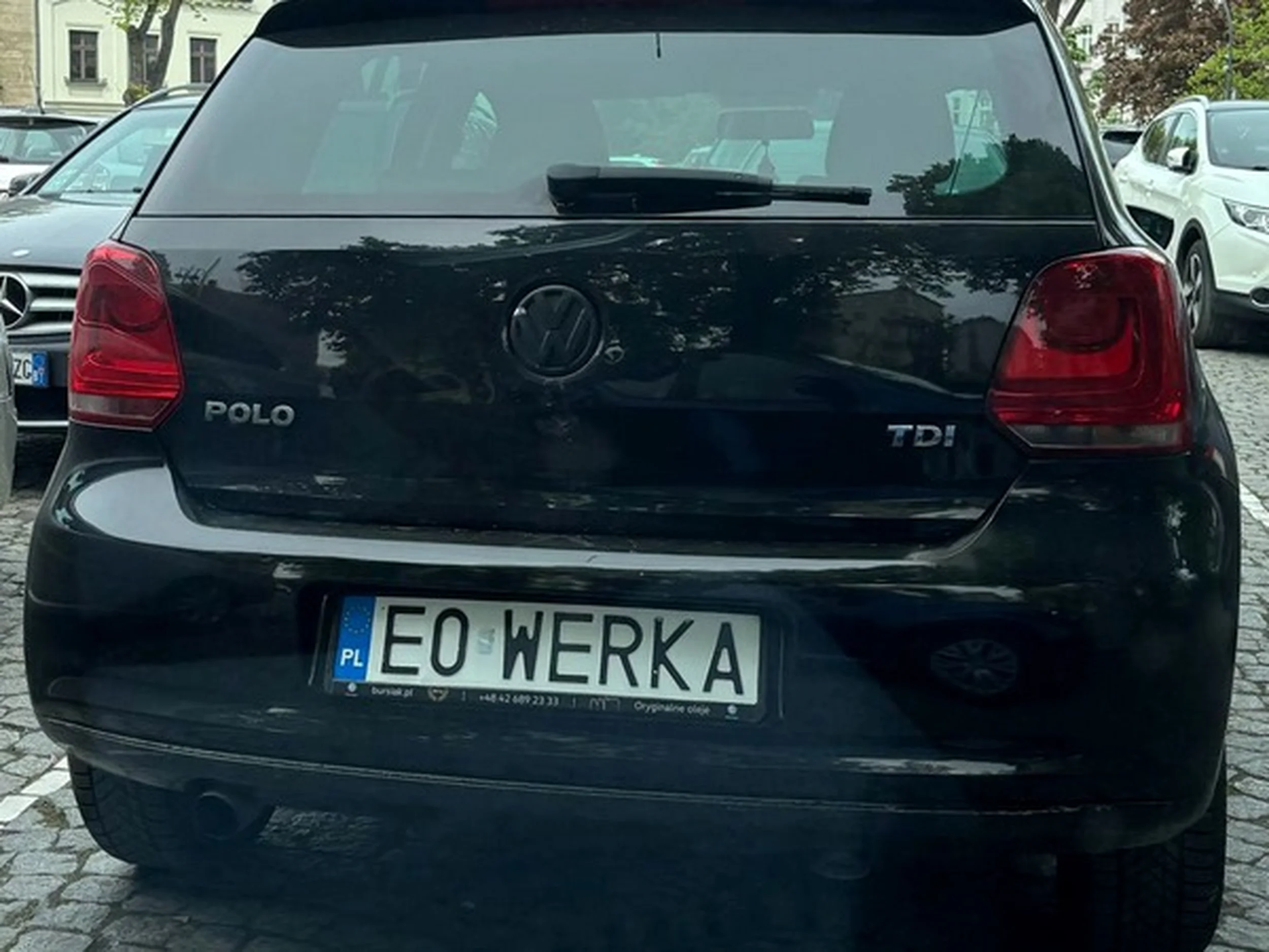 Fajny numer, blacha E0 WERKA