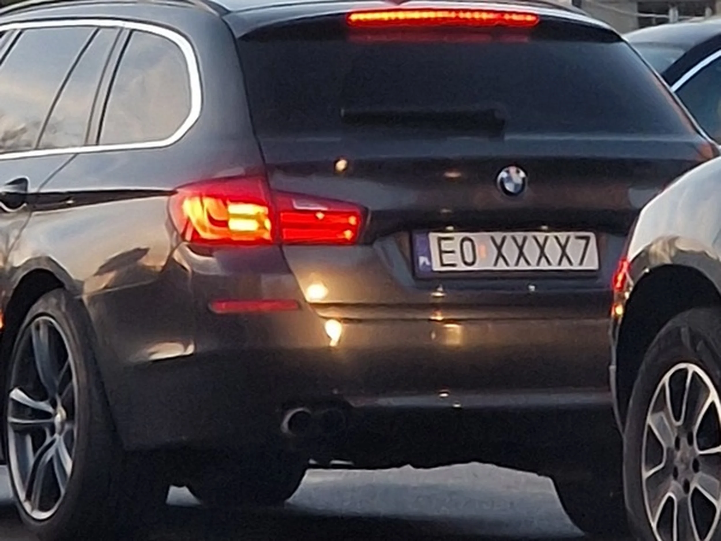 Fajny numer, blacha E0 XXXX7