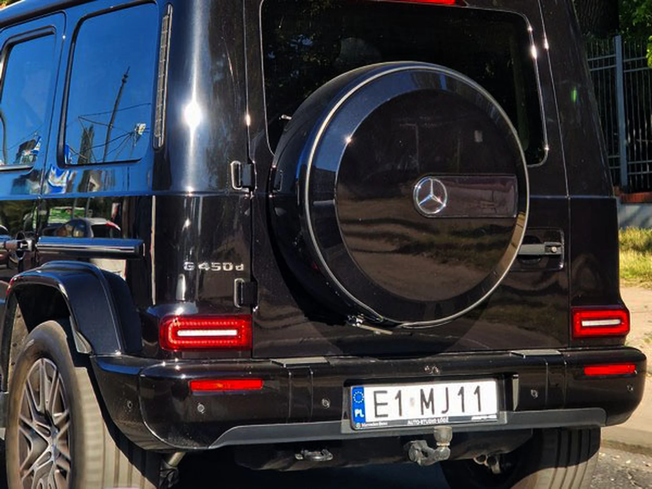 Fajny numer, blacha E1 MJ11