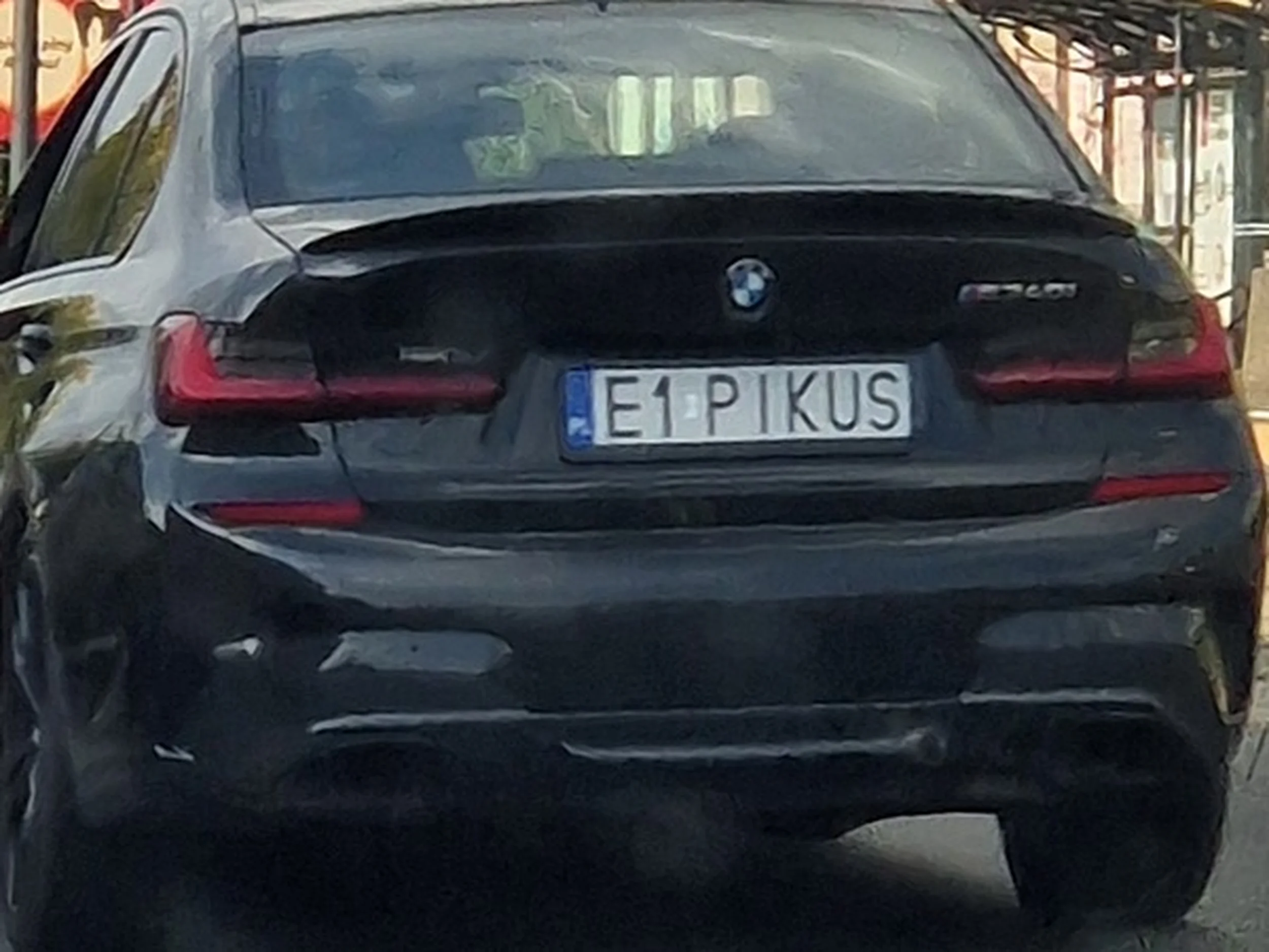 Fajny numer, blacha E1 PIKUS