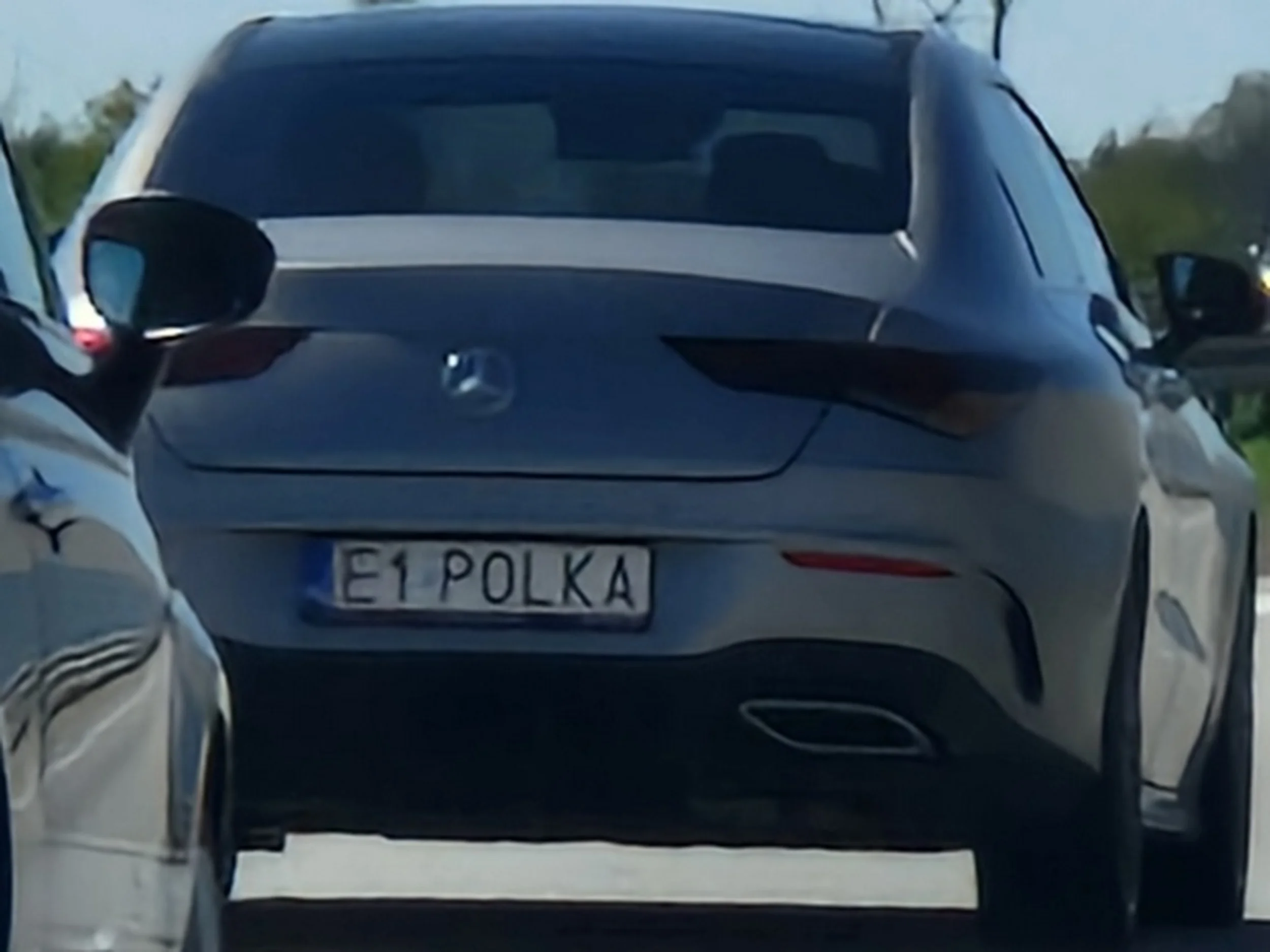 Fajny numer, blacha E1 POLKA