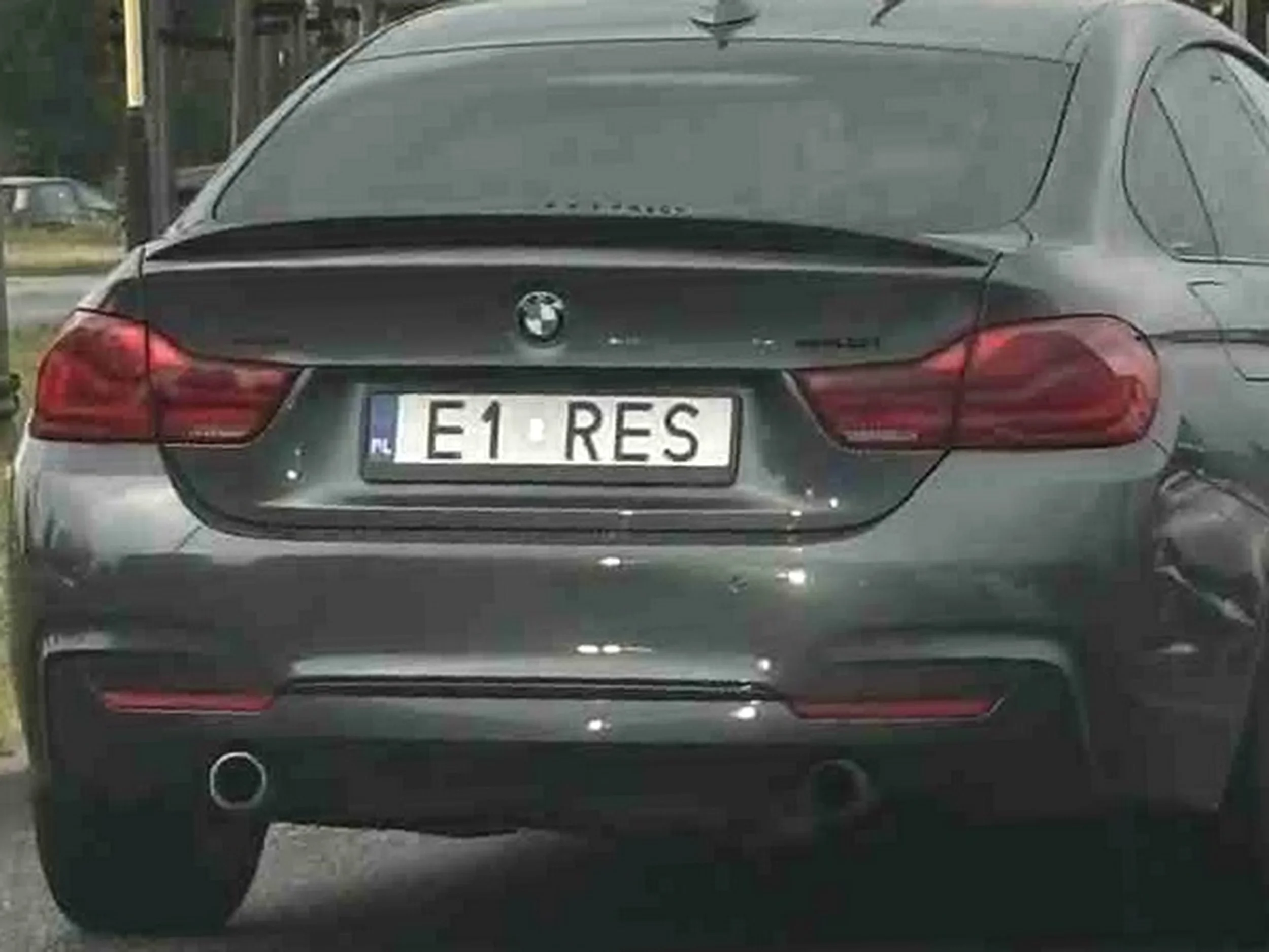 Fajny numer, blacha E1 RES