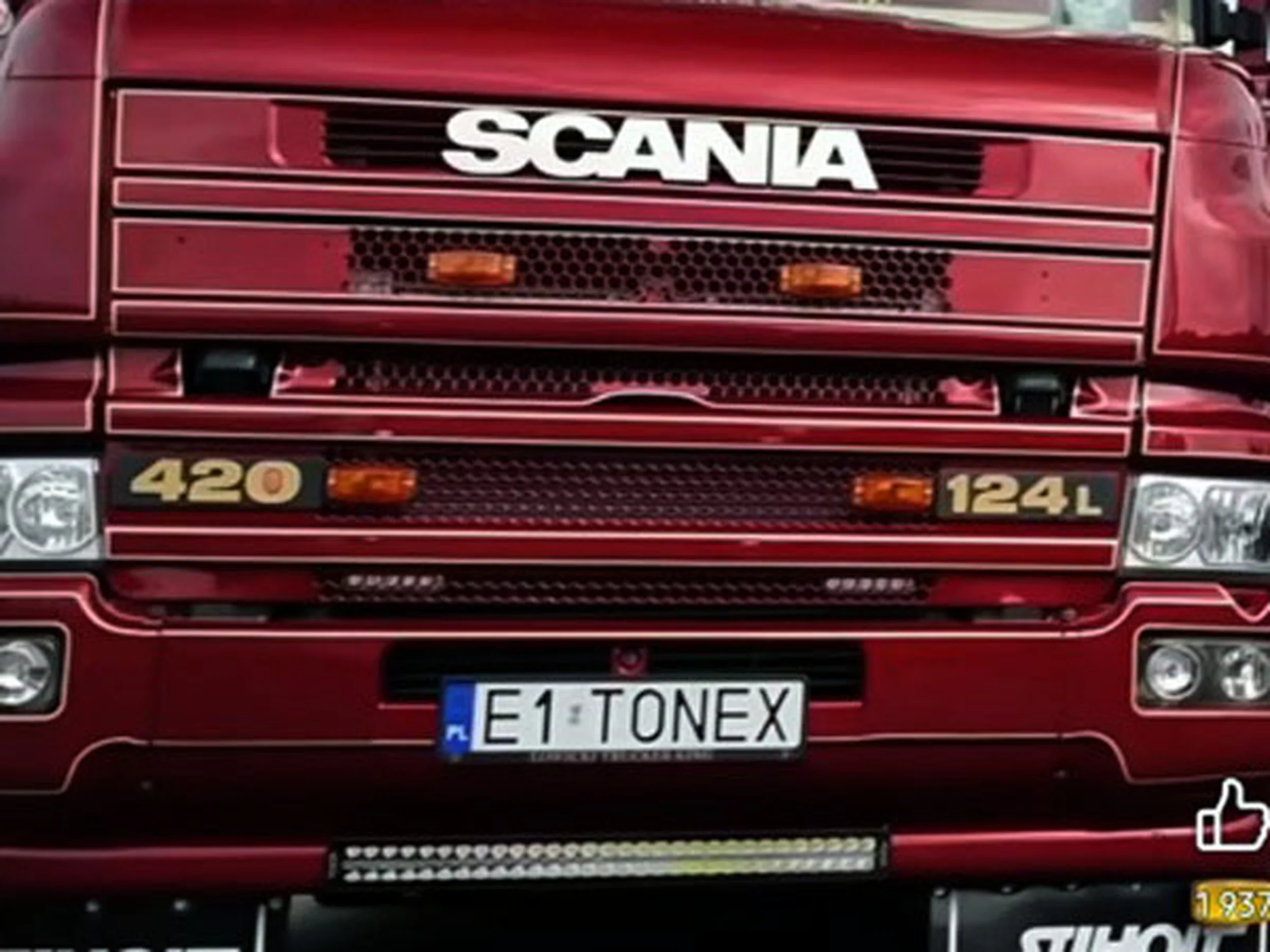 Fajny numer, blacha E1 TONEX