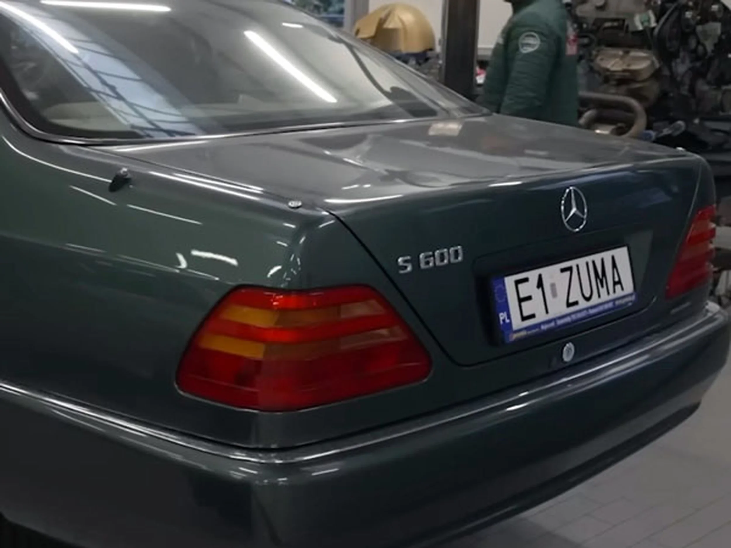 Fajny numer, blacha E1 ZUMA