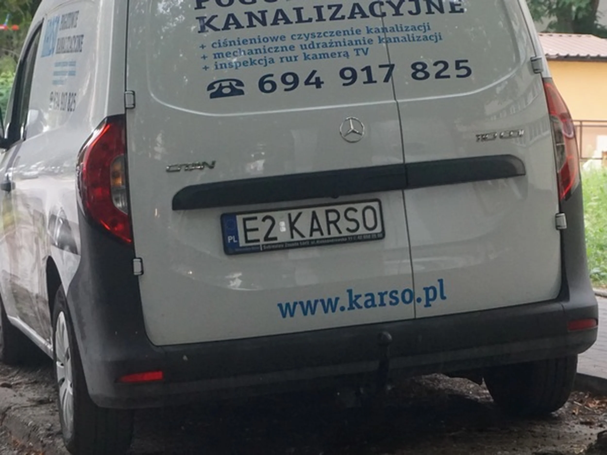 Fajny numer, blacha E2 KARSO