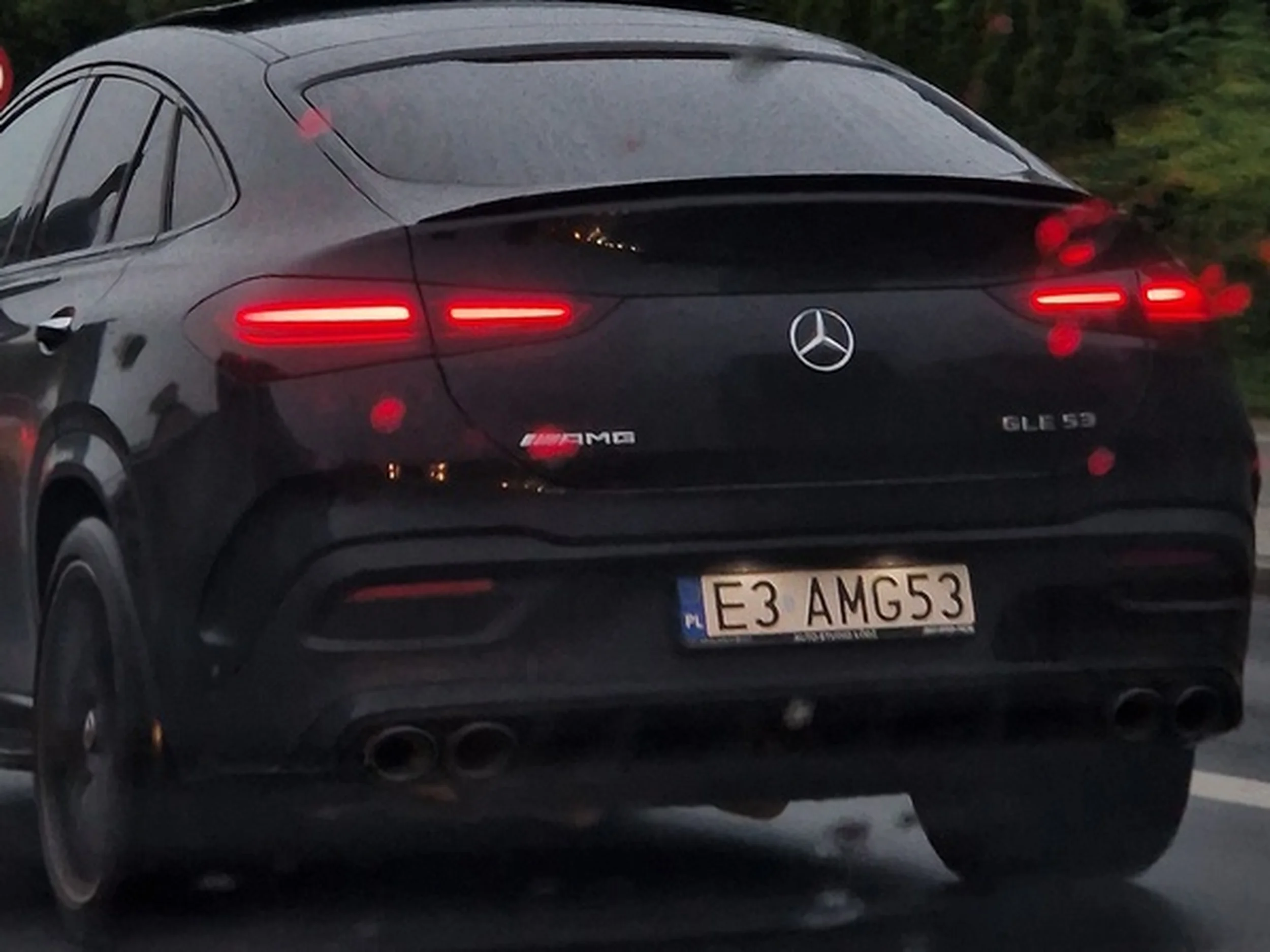 Fajny numer, blacha E3 AMG53