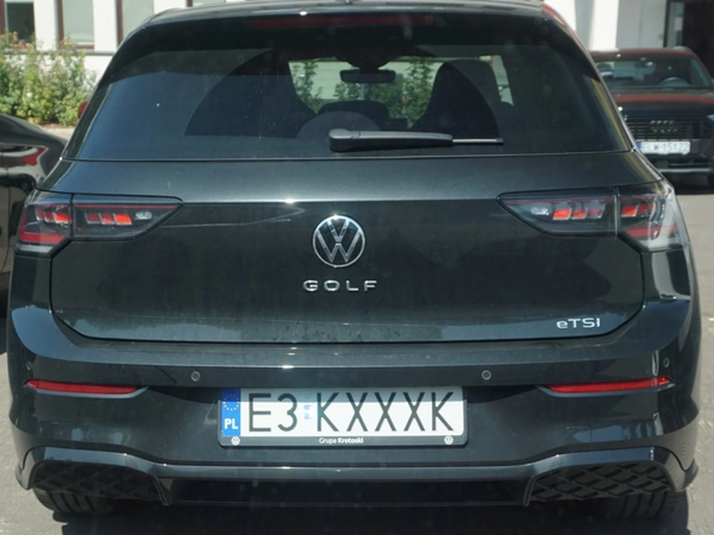 Fajny numer, blacha E3 KXXXK