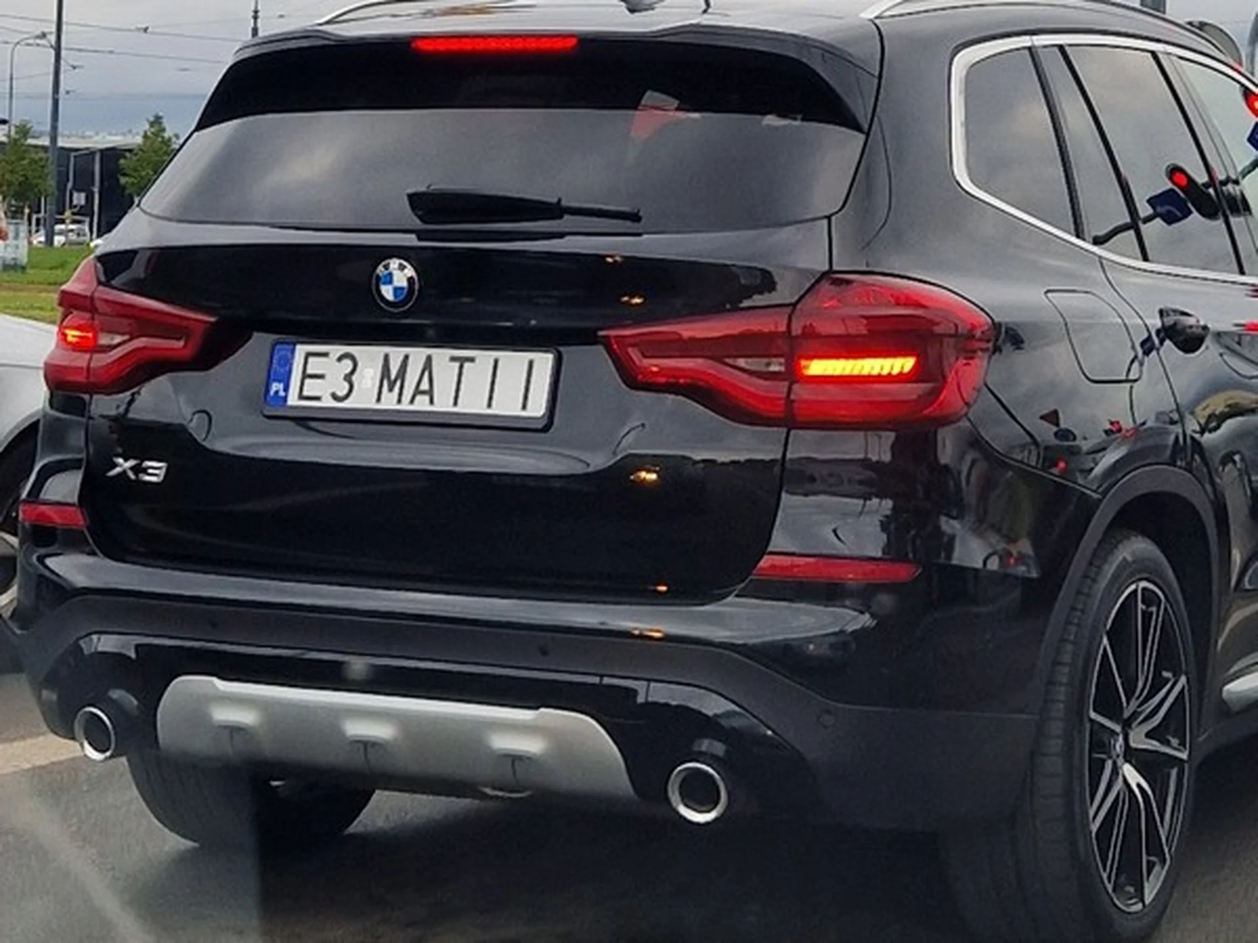 Fajny numer, blacha E3 MATII