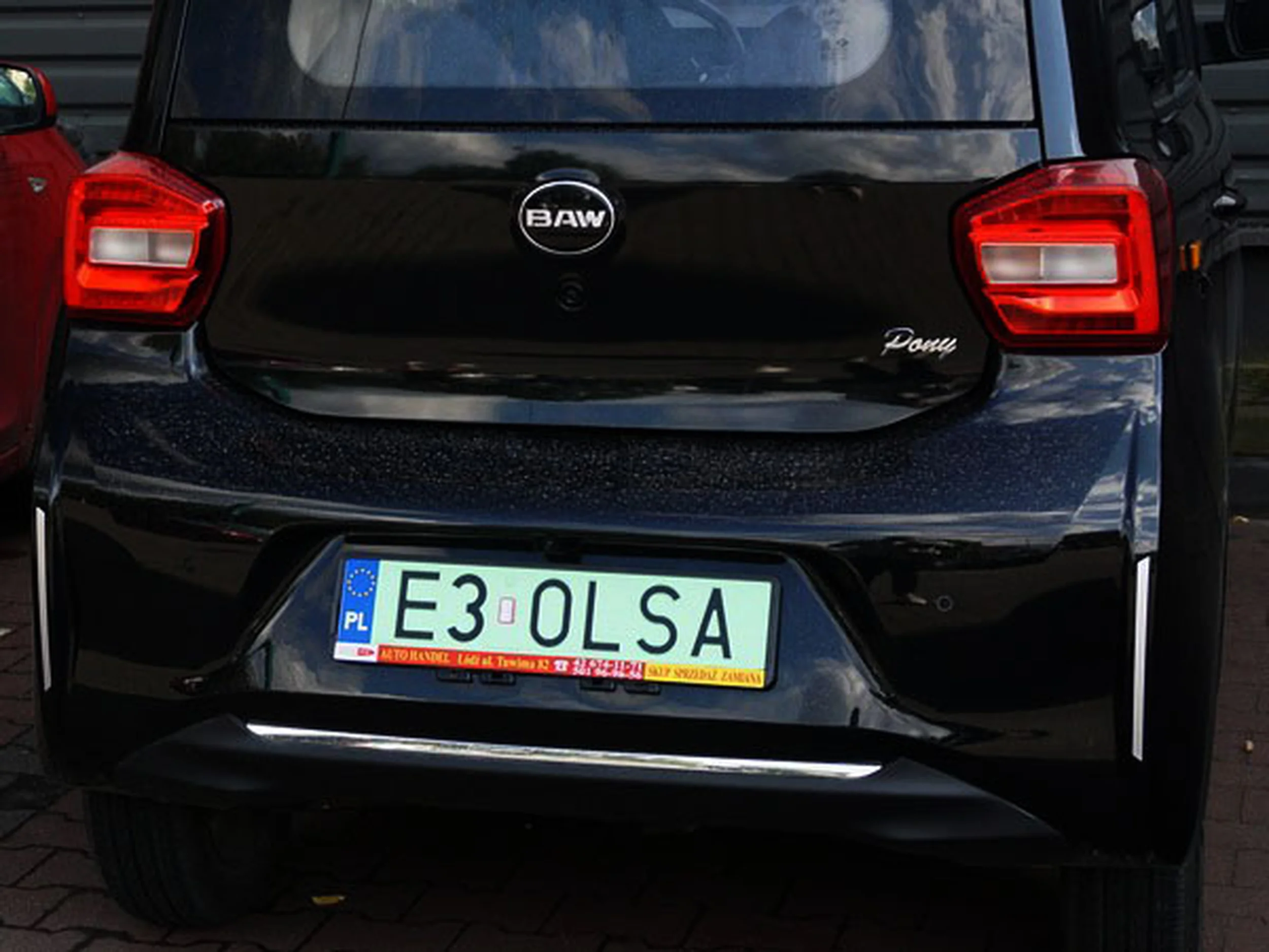 Fajny numer, blacha E3 OLSA