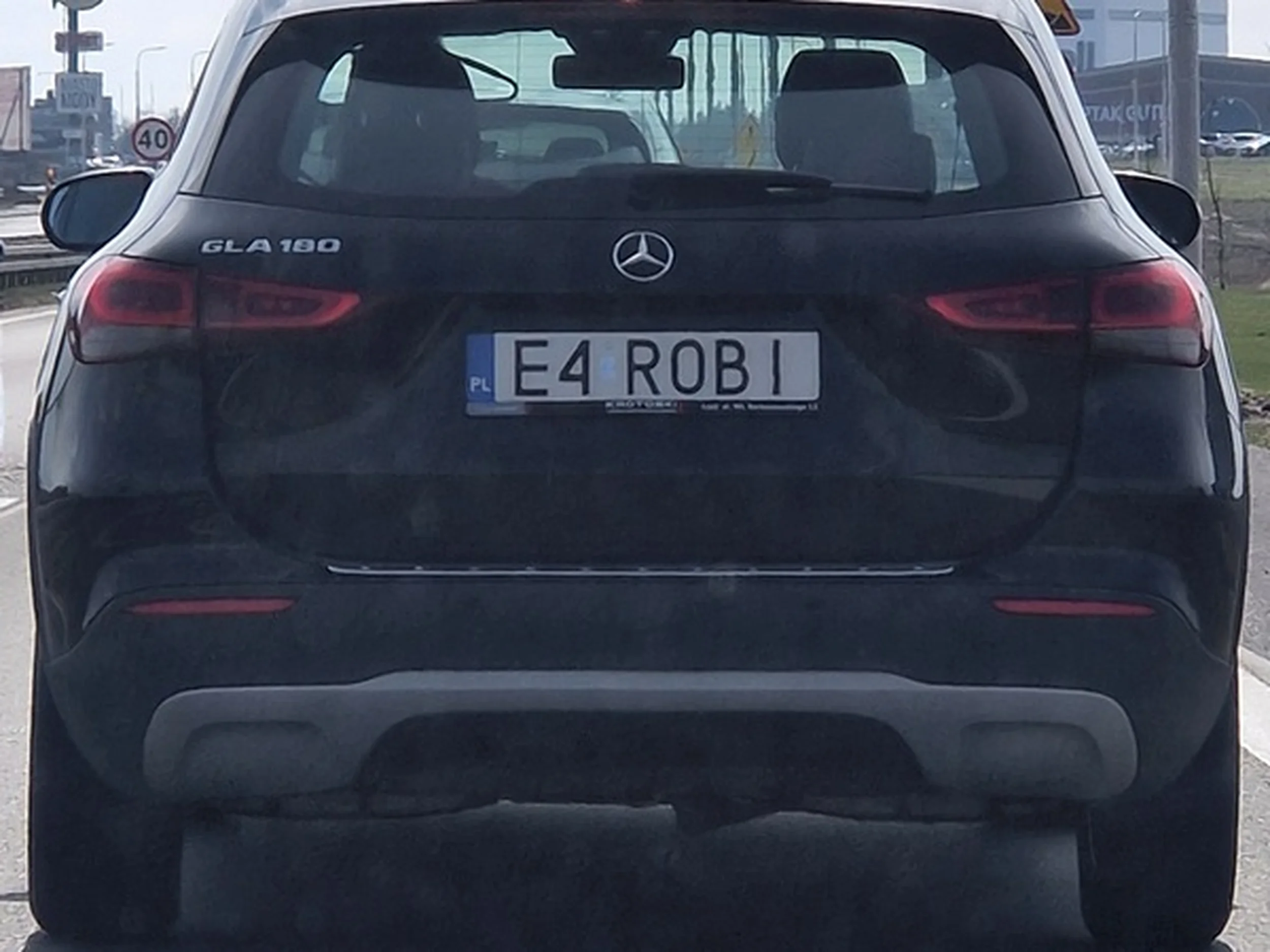 Fajny numer, blacha E4 ROBI