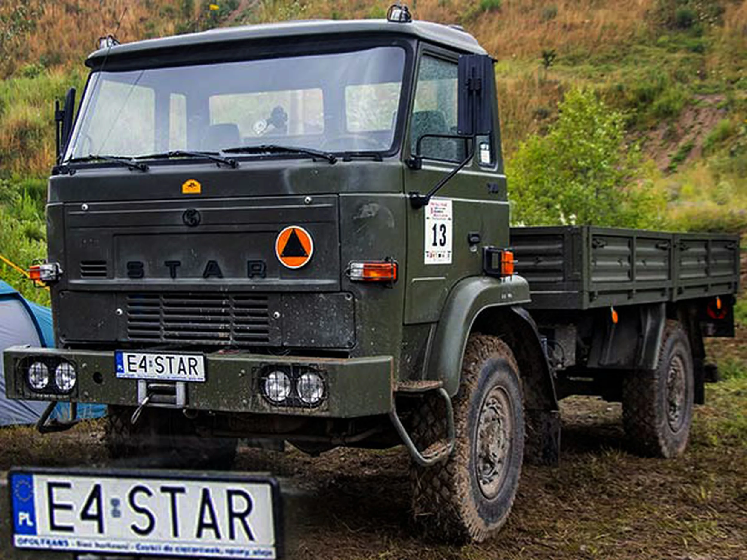 Fajny numer, blacha E4 STAR