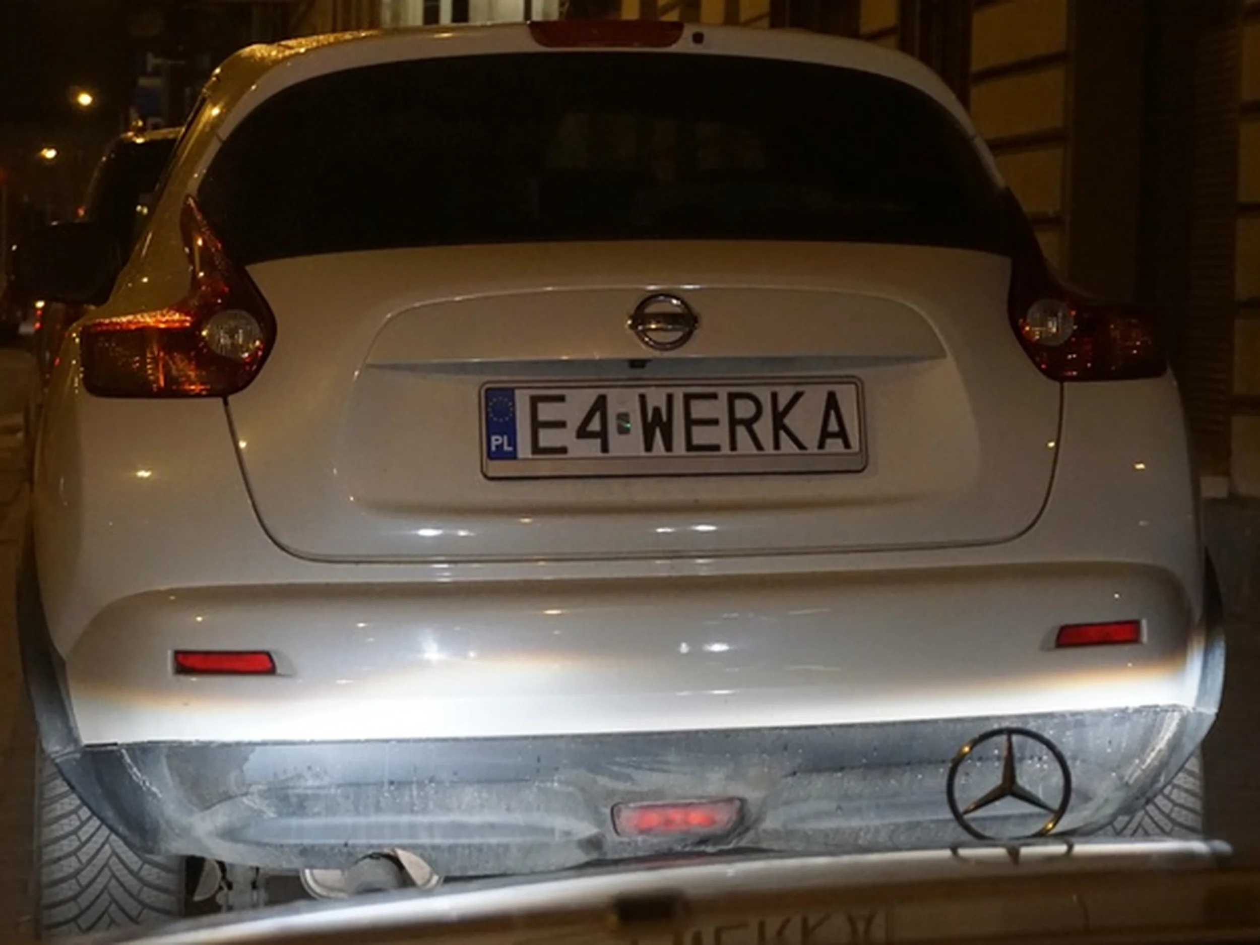 Fajny numer, blacha E4 WERKA