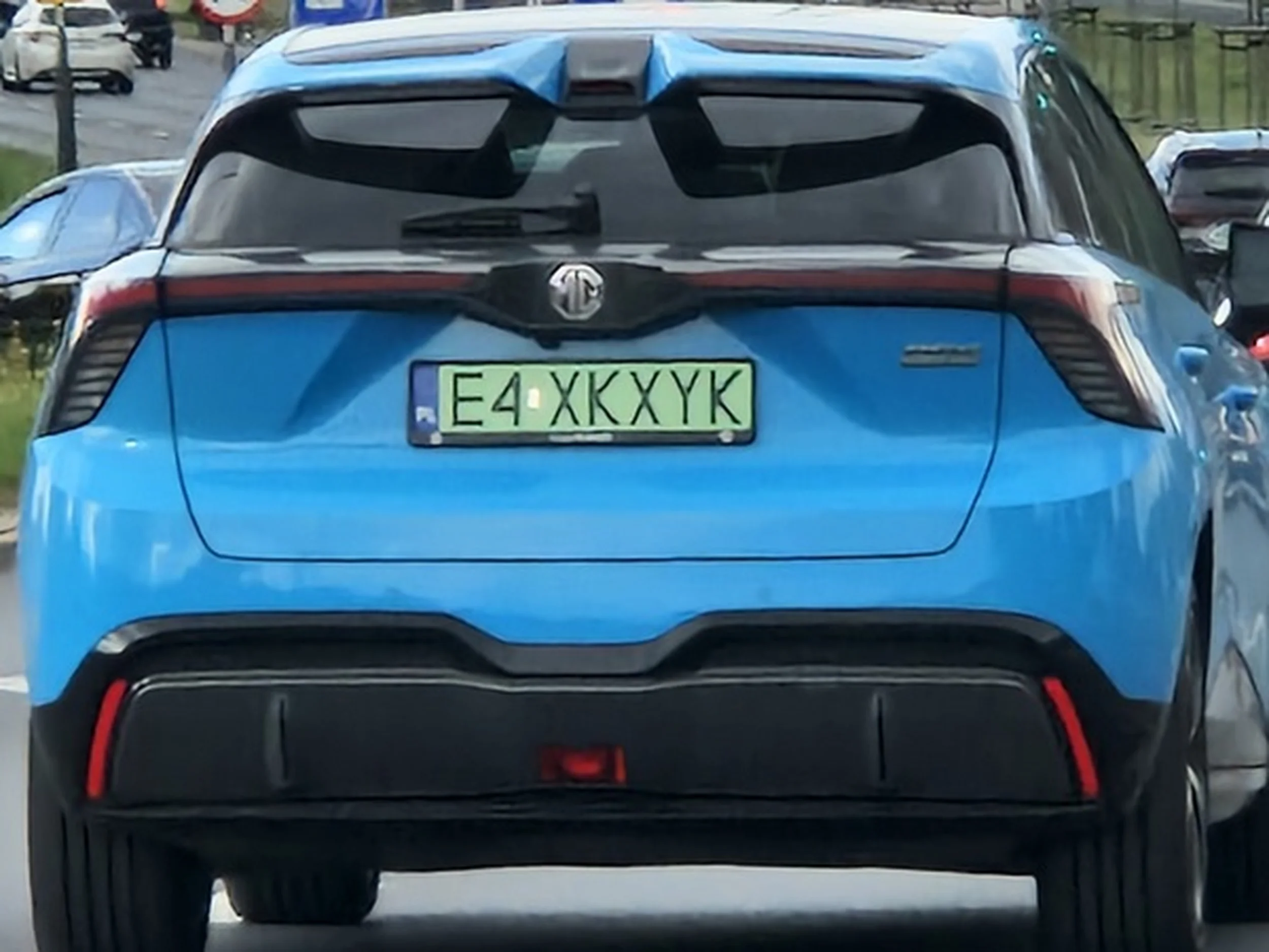 Fajny numer, blacha E4 XKXYK