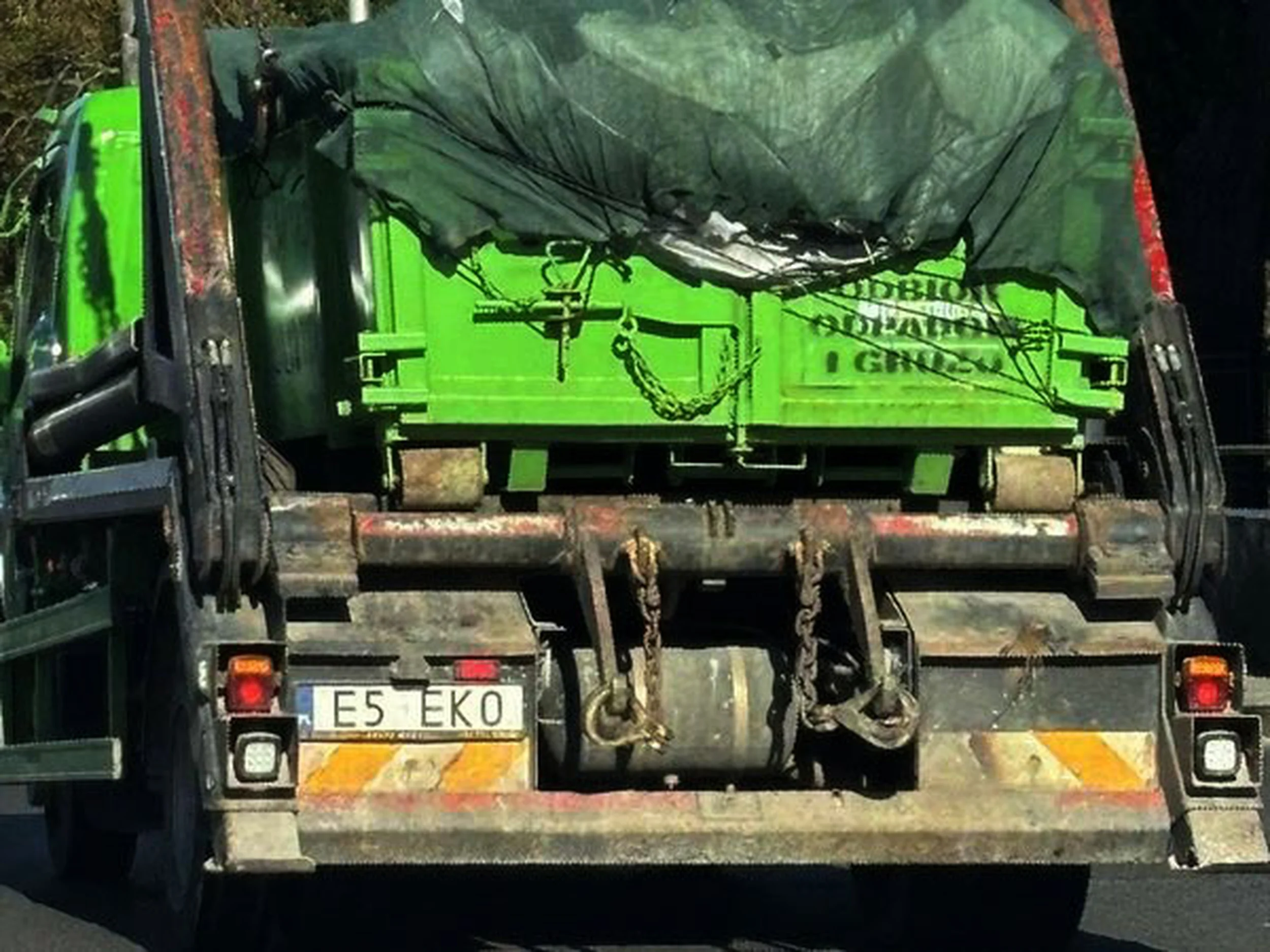 Fajny numer, blacha E5 EKO