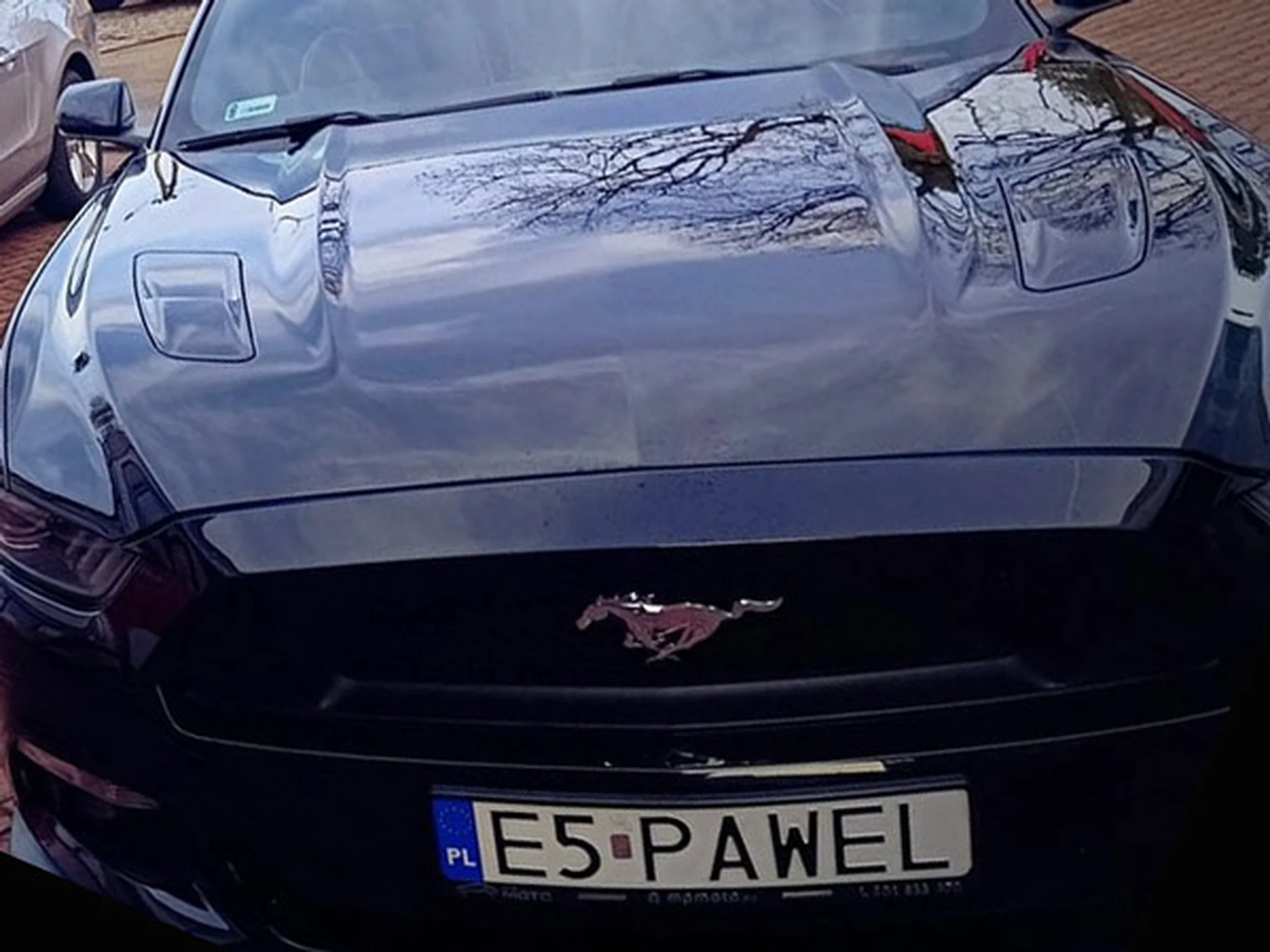 Fajny numer, blacha E5 PAWEL