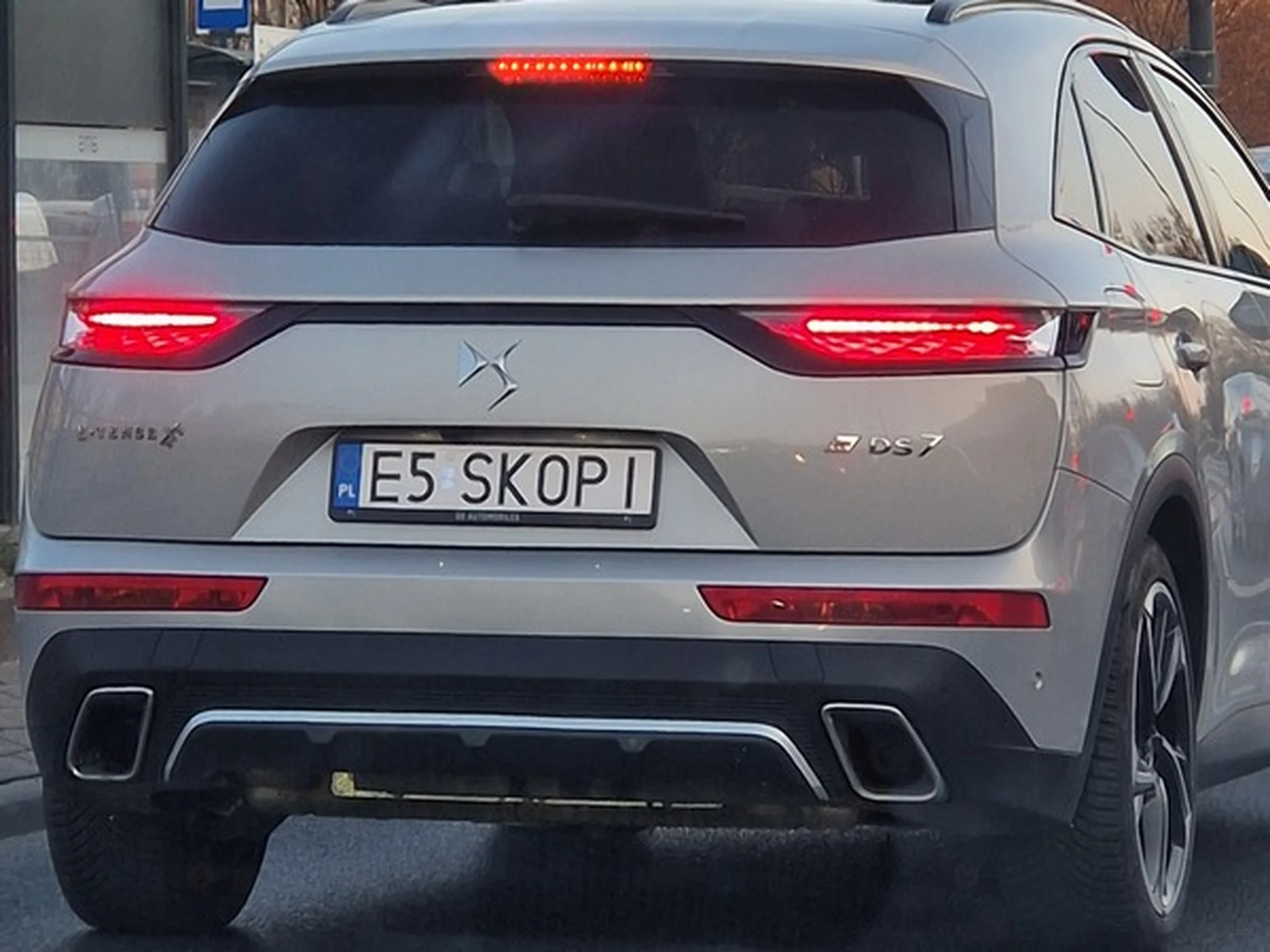 Fajny numer, blacha E5 SKOPI