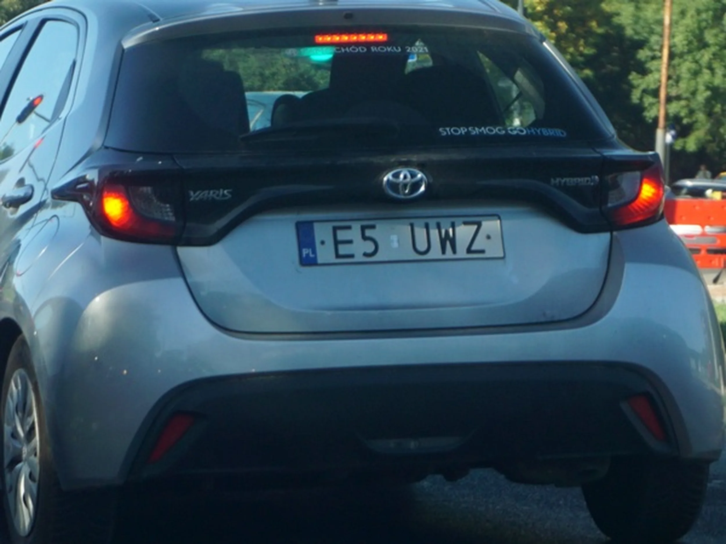 Fajny numer, blacha E5 UWZ