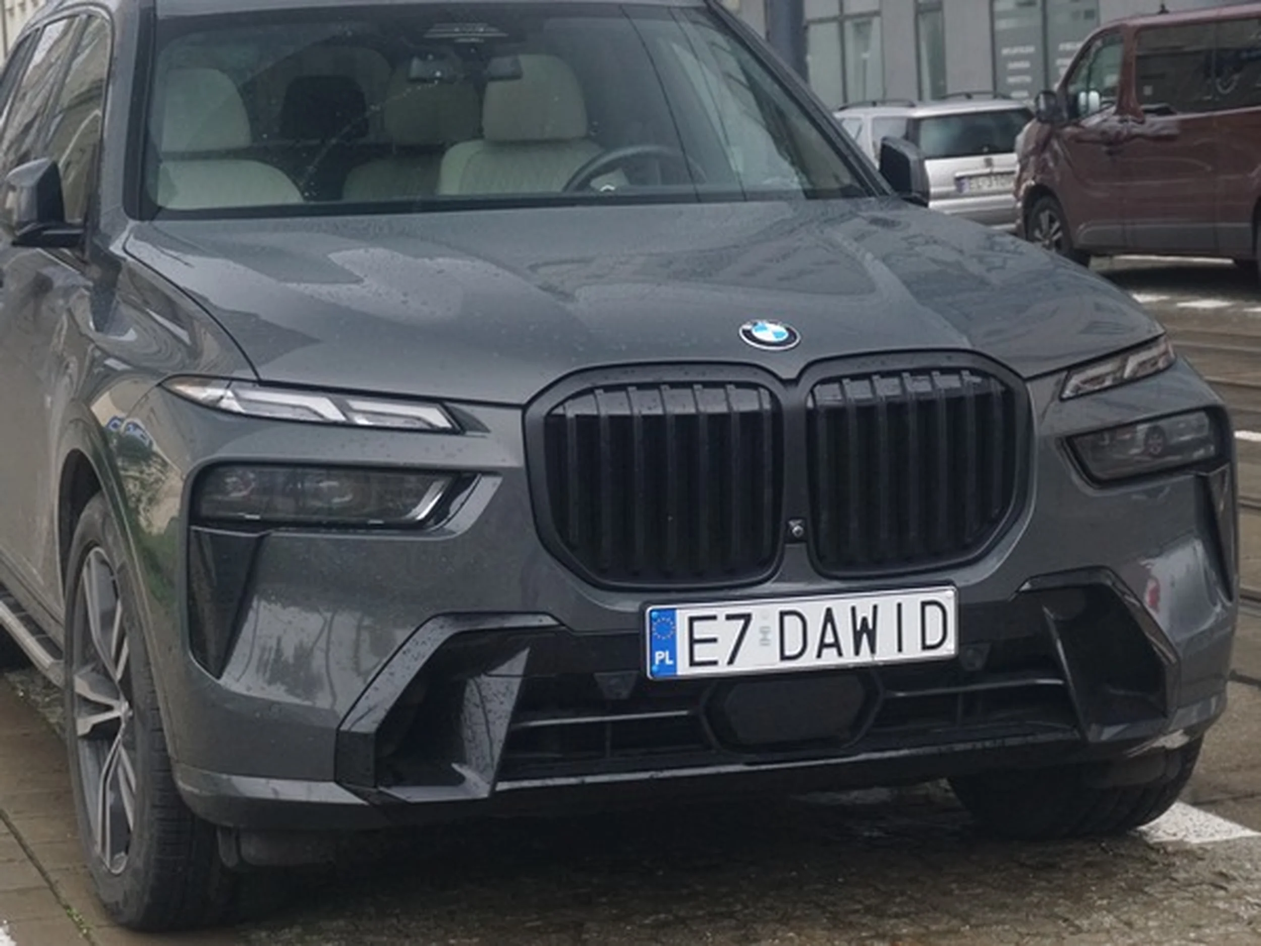 Fajny numer, blacha E7 DAWID