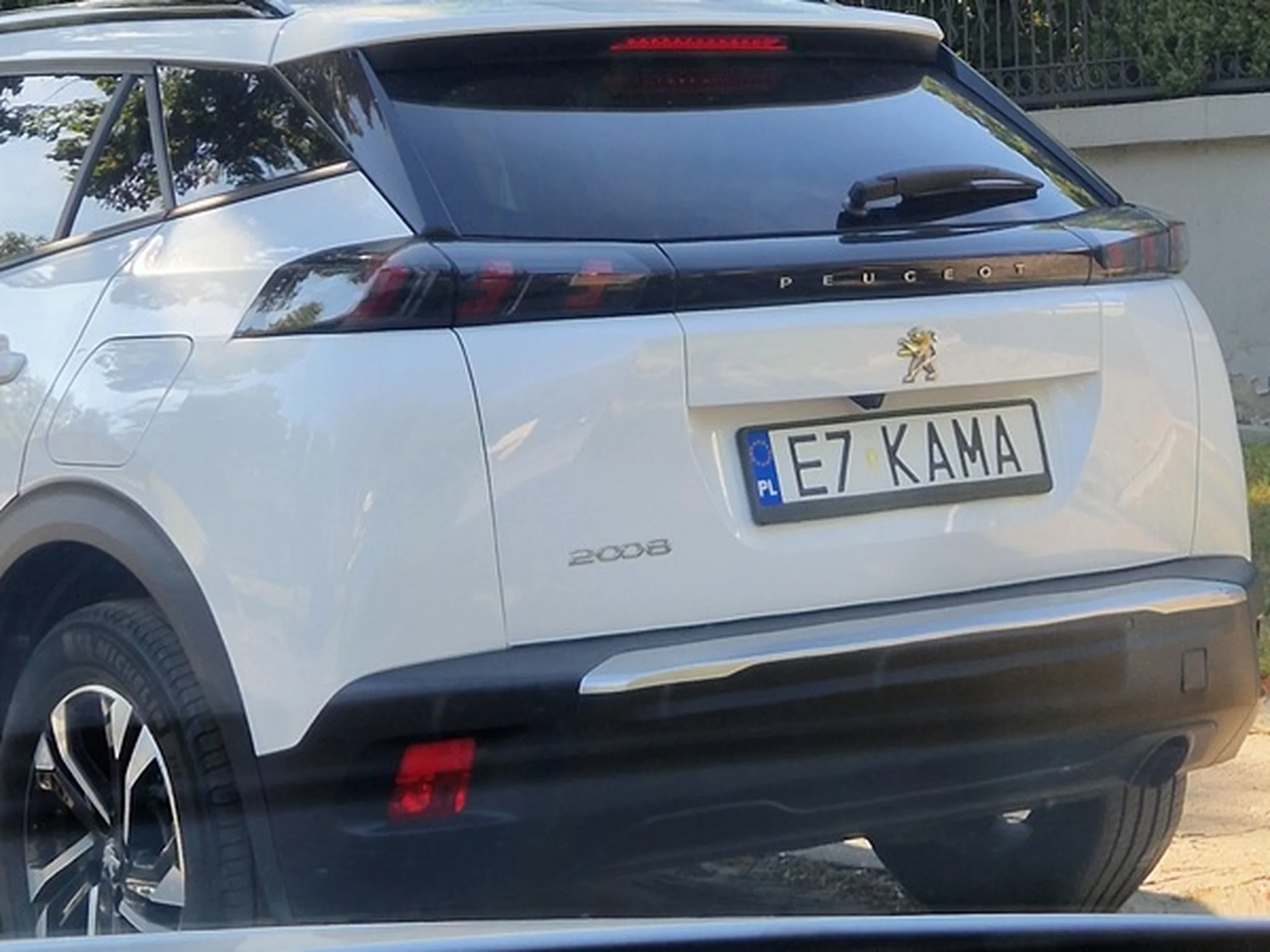 Fajny numer, blacha E7 KAMA