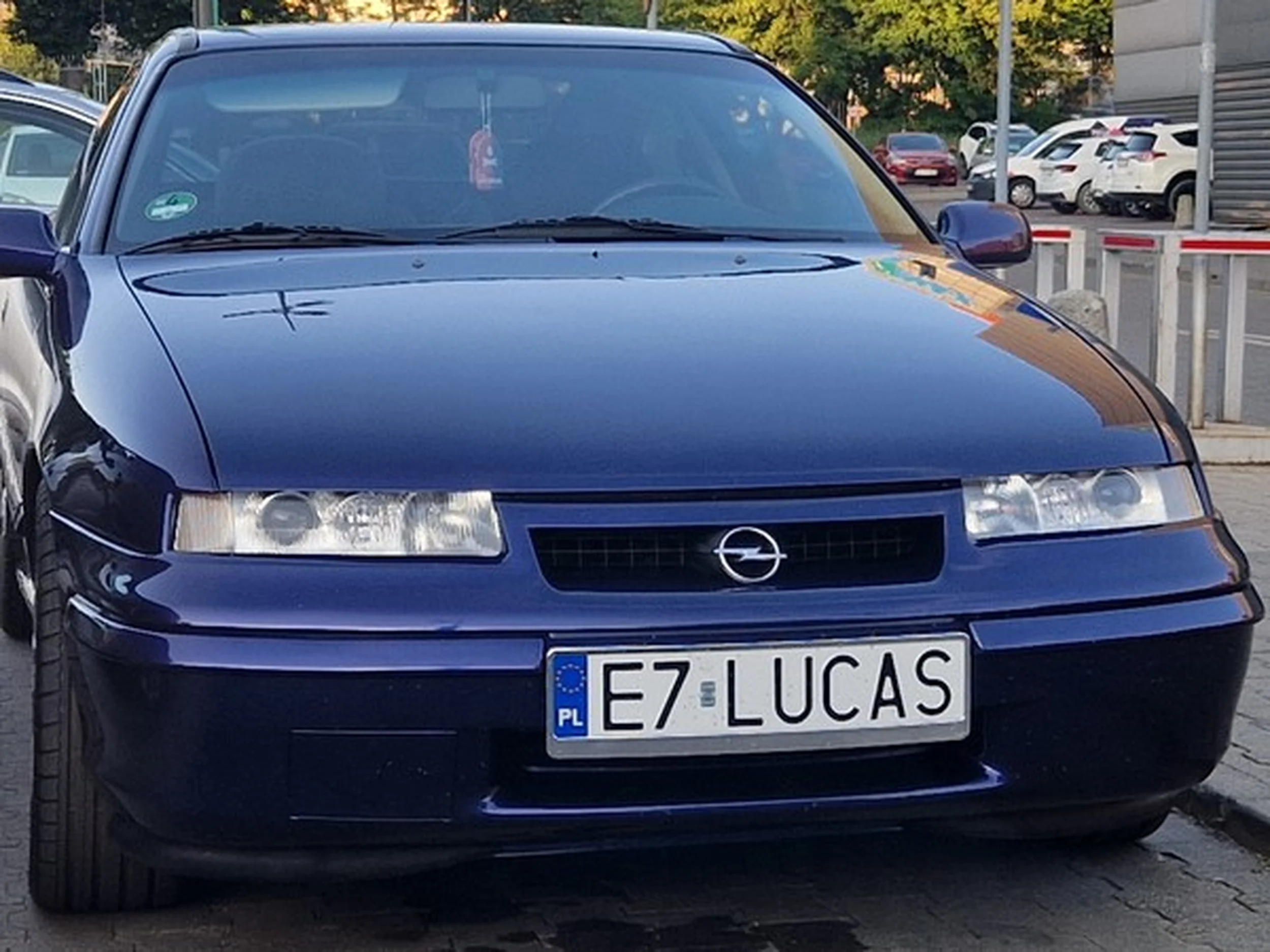 Fajny numer, blacha E7 LUCAS