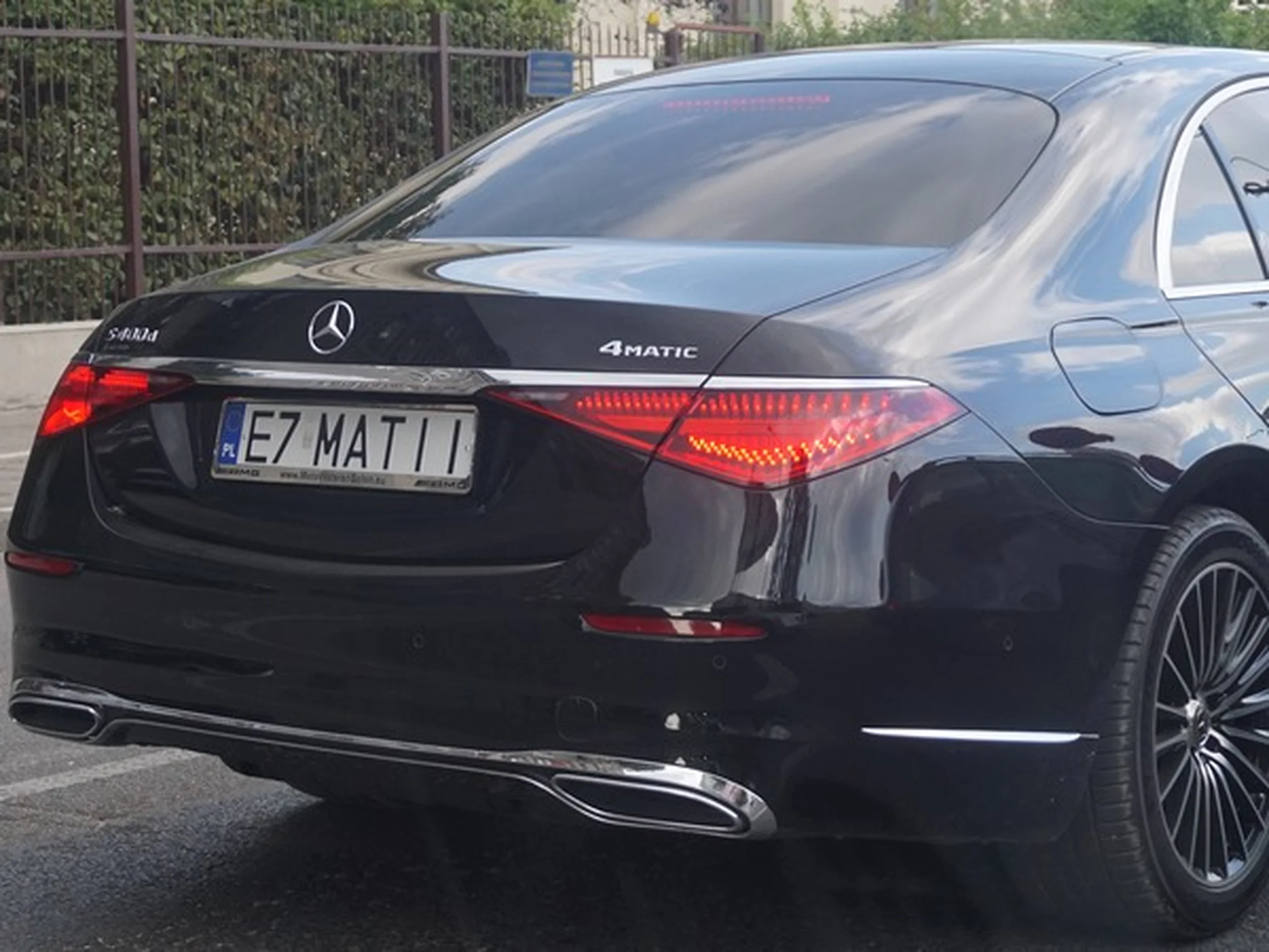 Fajny numer, blacha E7 MATII