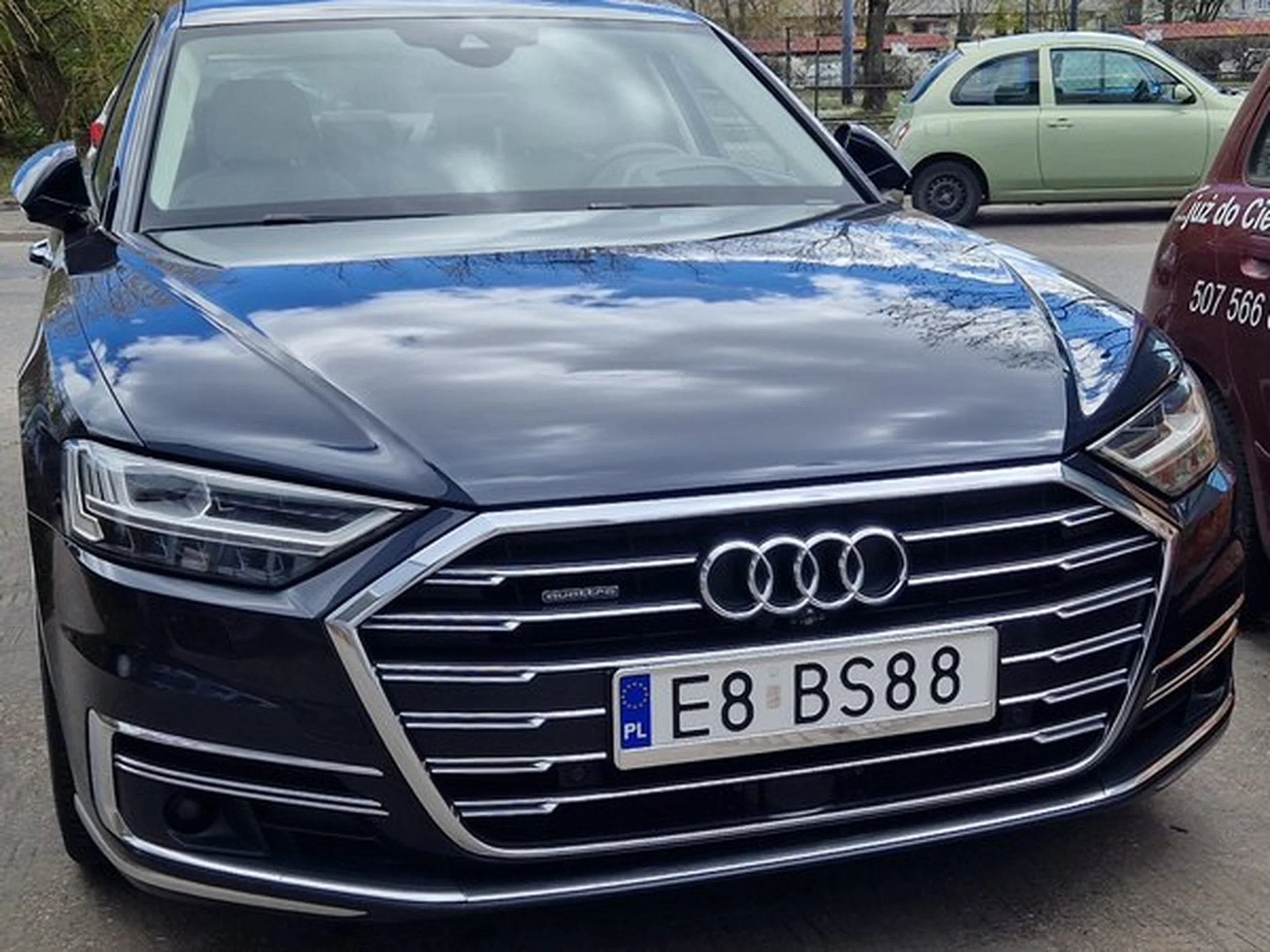 Fajny numer, blacha E8 BS88