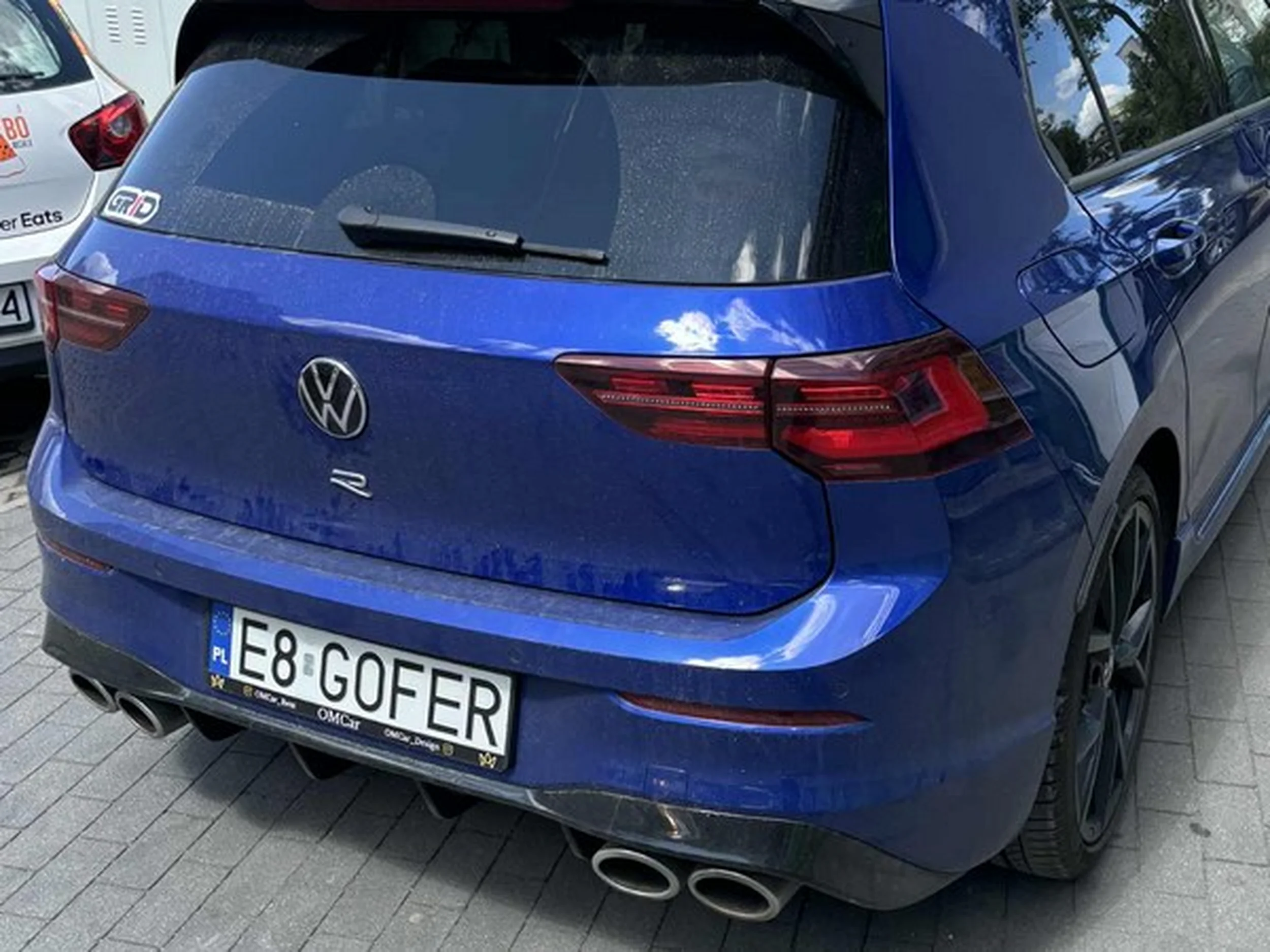 Fajny numer, blacha E8 GOFER