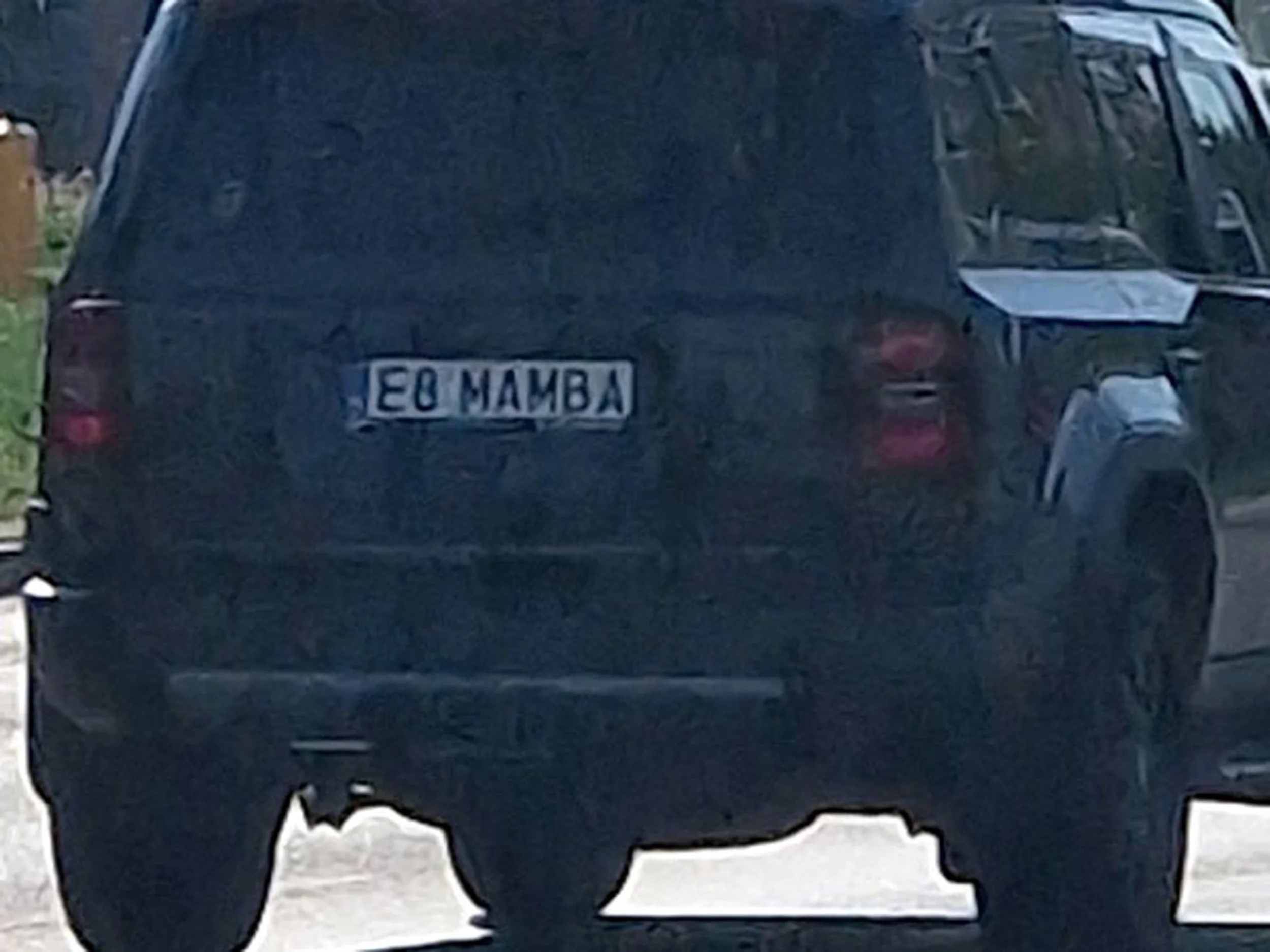 Fajny numer, blacha E8 MAMBA