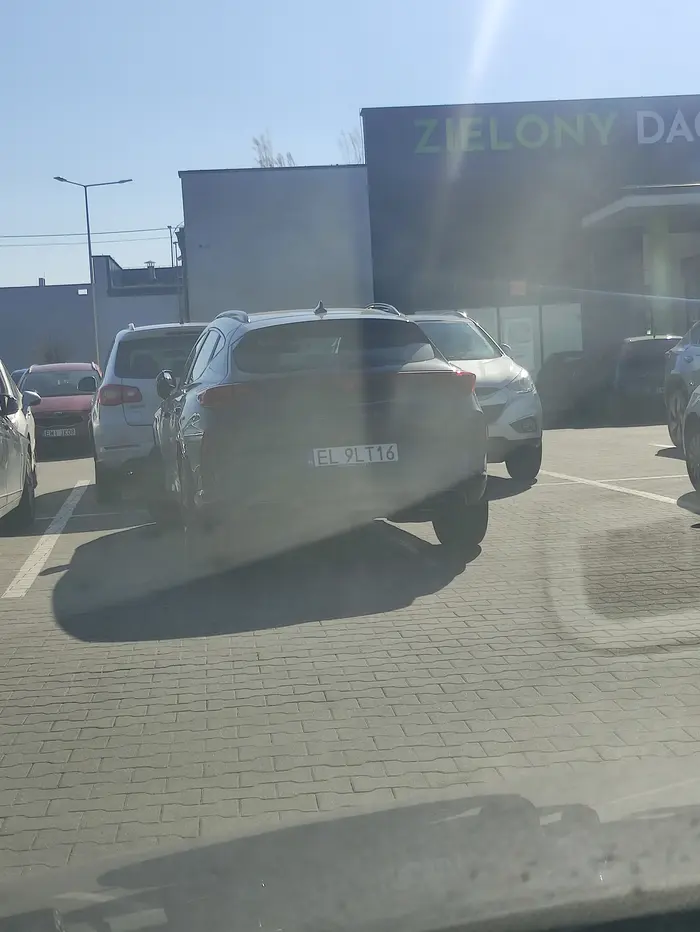 Świetnie pani parkuje