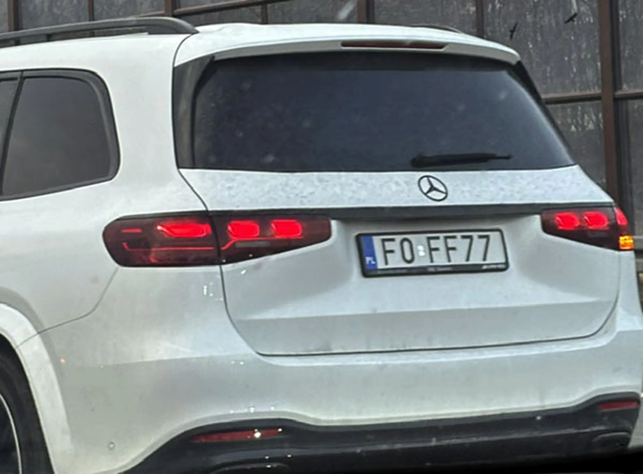 Fajny numer, blacha F0 FF77