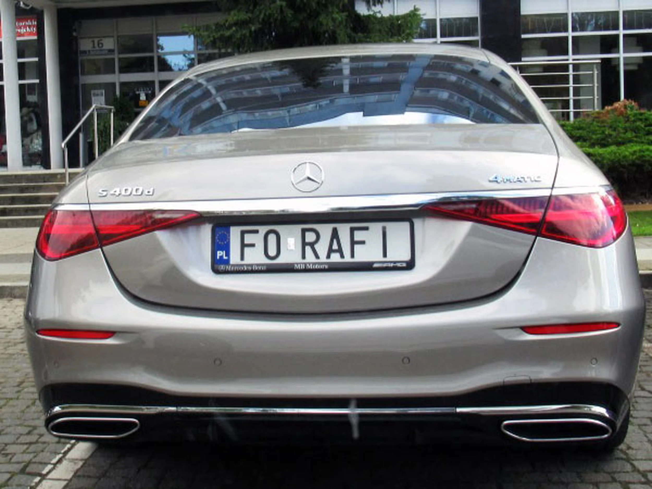 Fajny numer, blacha F0 RAFI