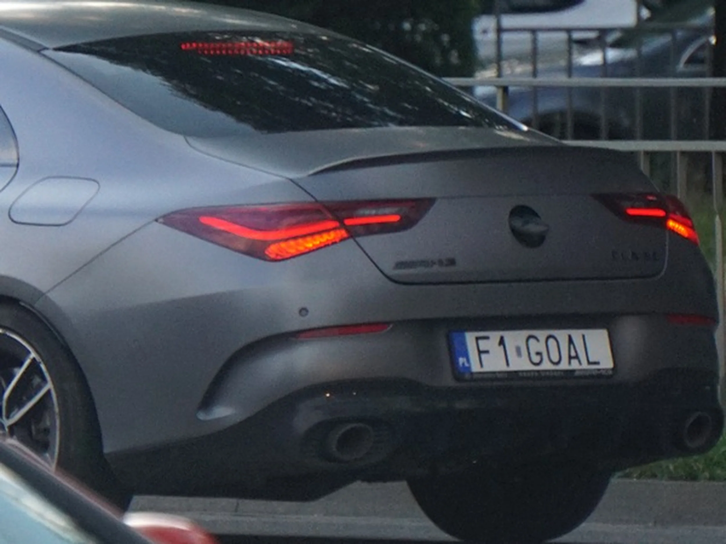 Fajny numer, blacha F1 GOAL