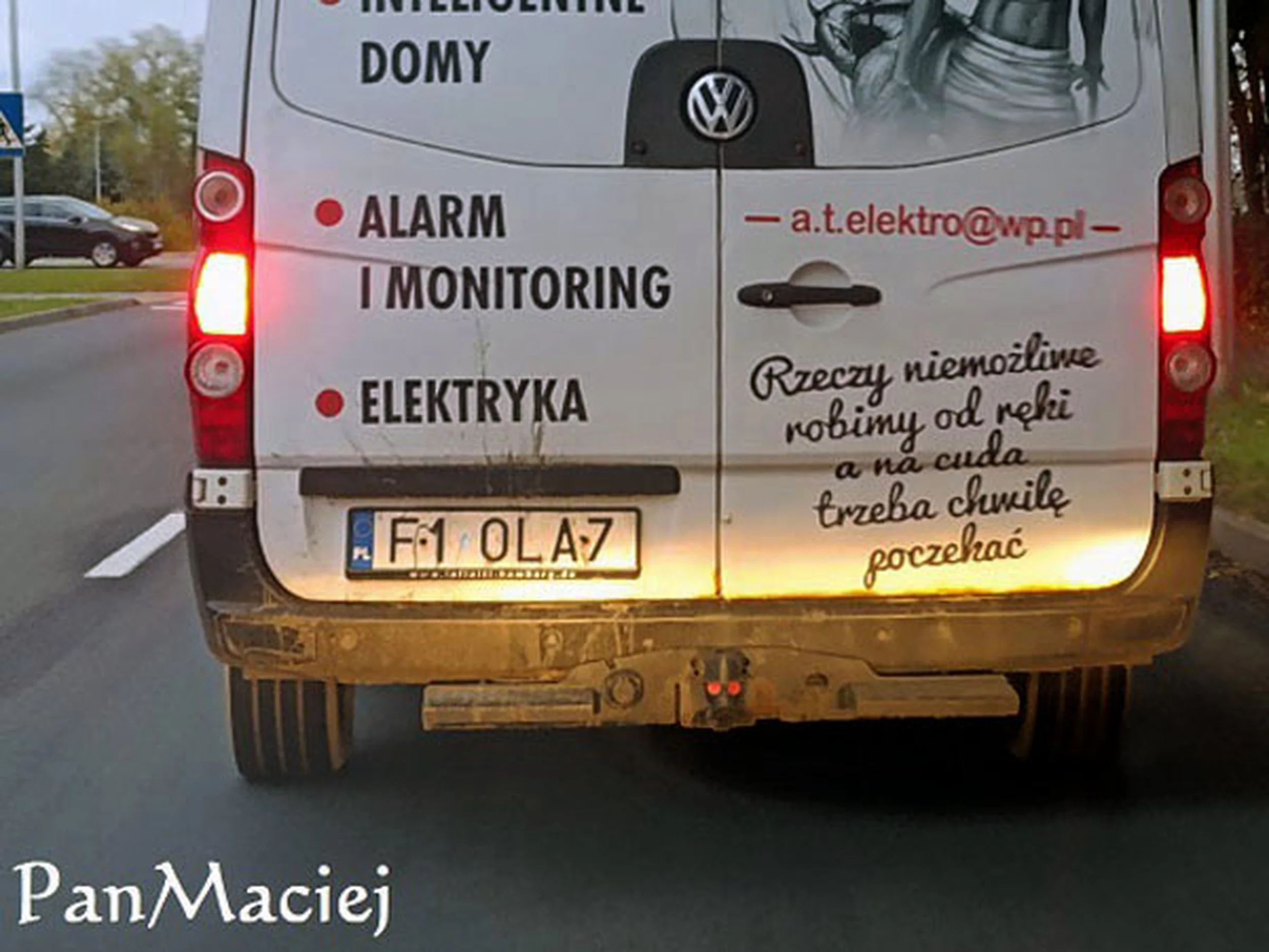 Fajny numer, blacha F1 OLA7