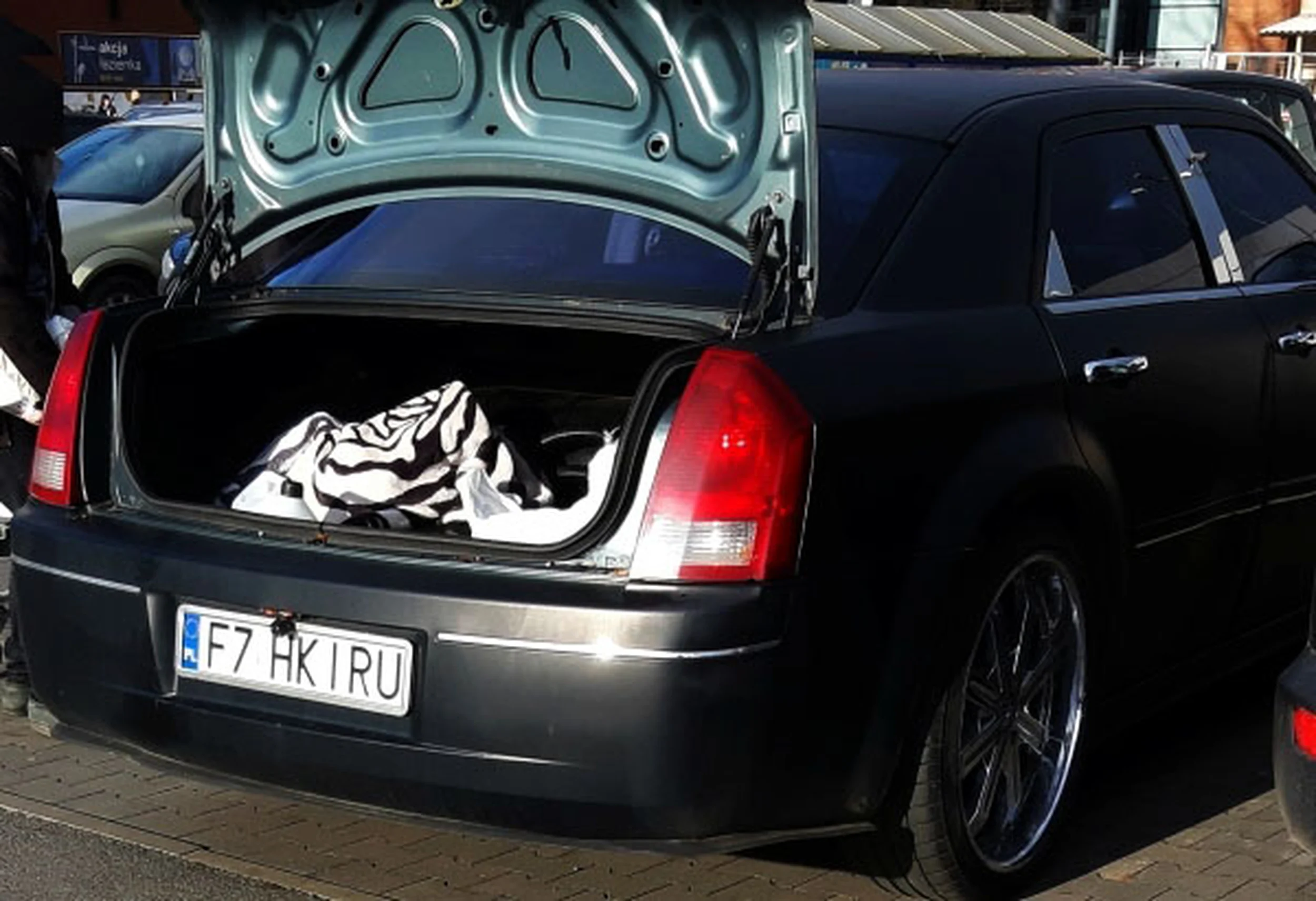 Fajny numer, blacha F7 HKIRU