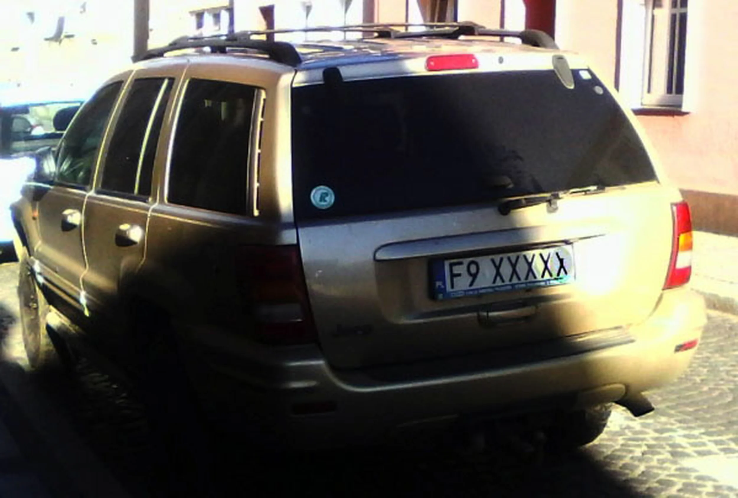 Fajny numer, blacha F9 XXXXX