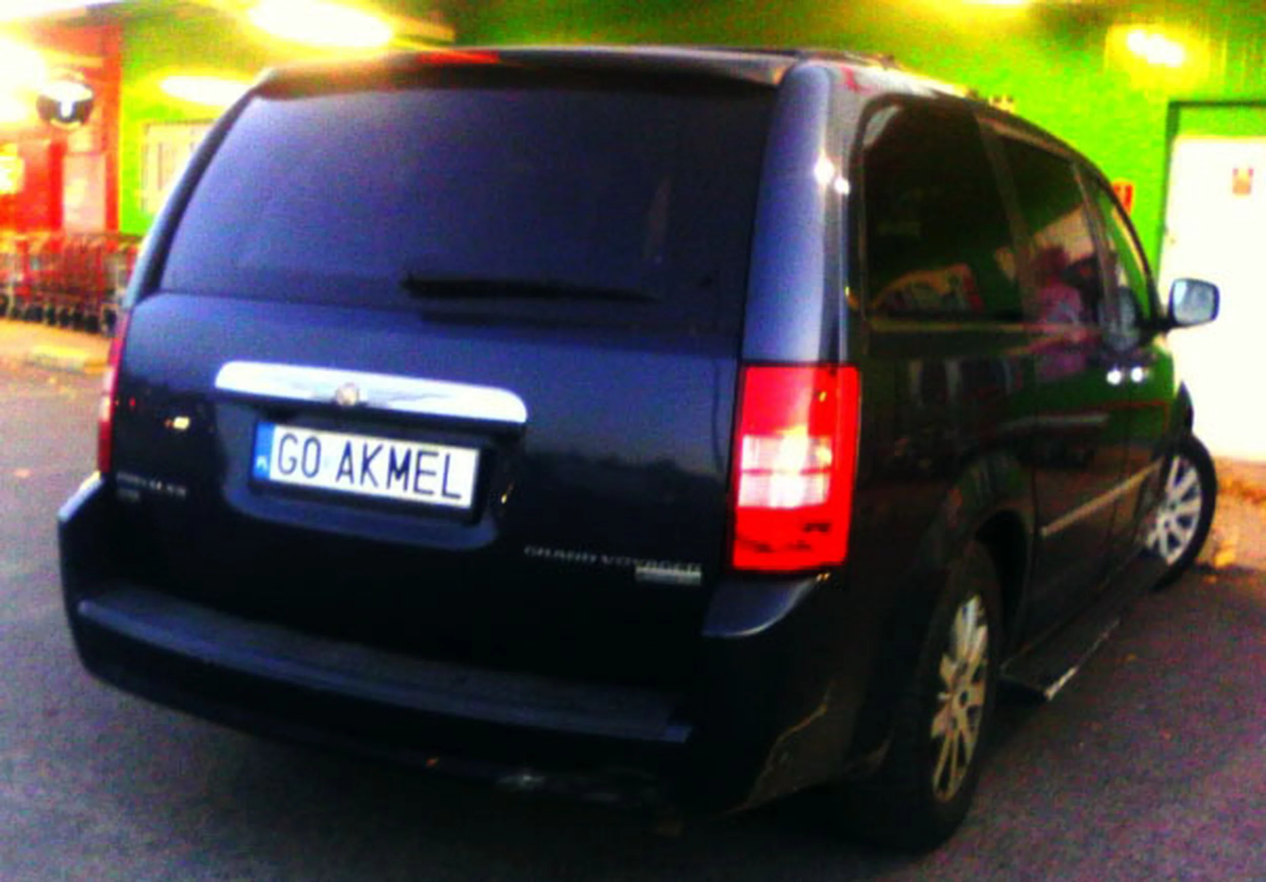 Fajny numer, blacha G0 AKMEL