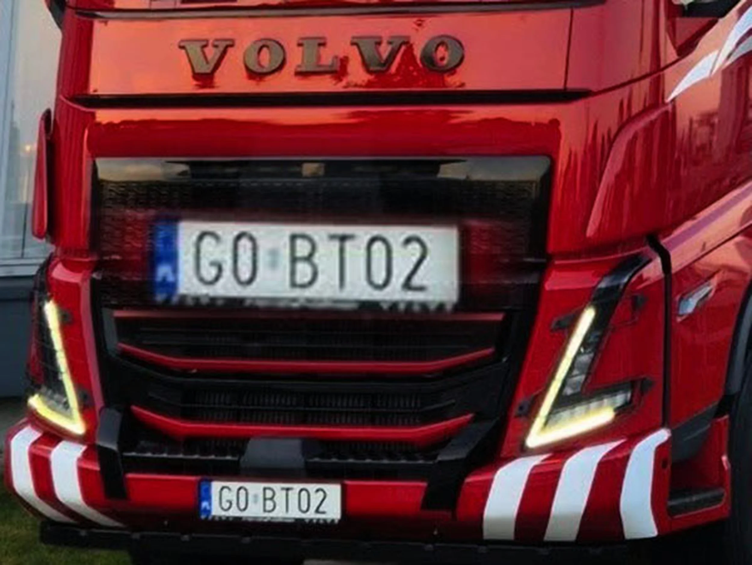 Fajny numer, blacha G0 BT02