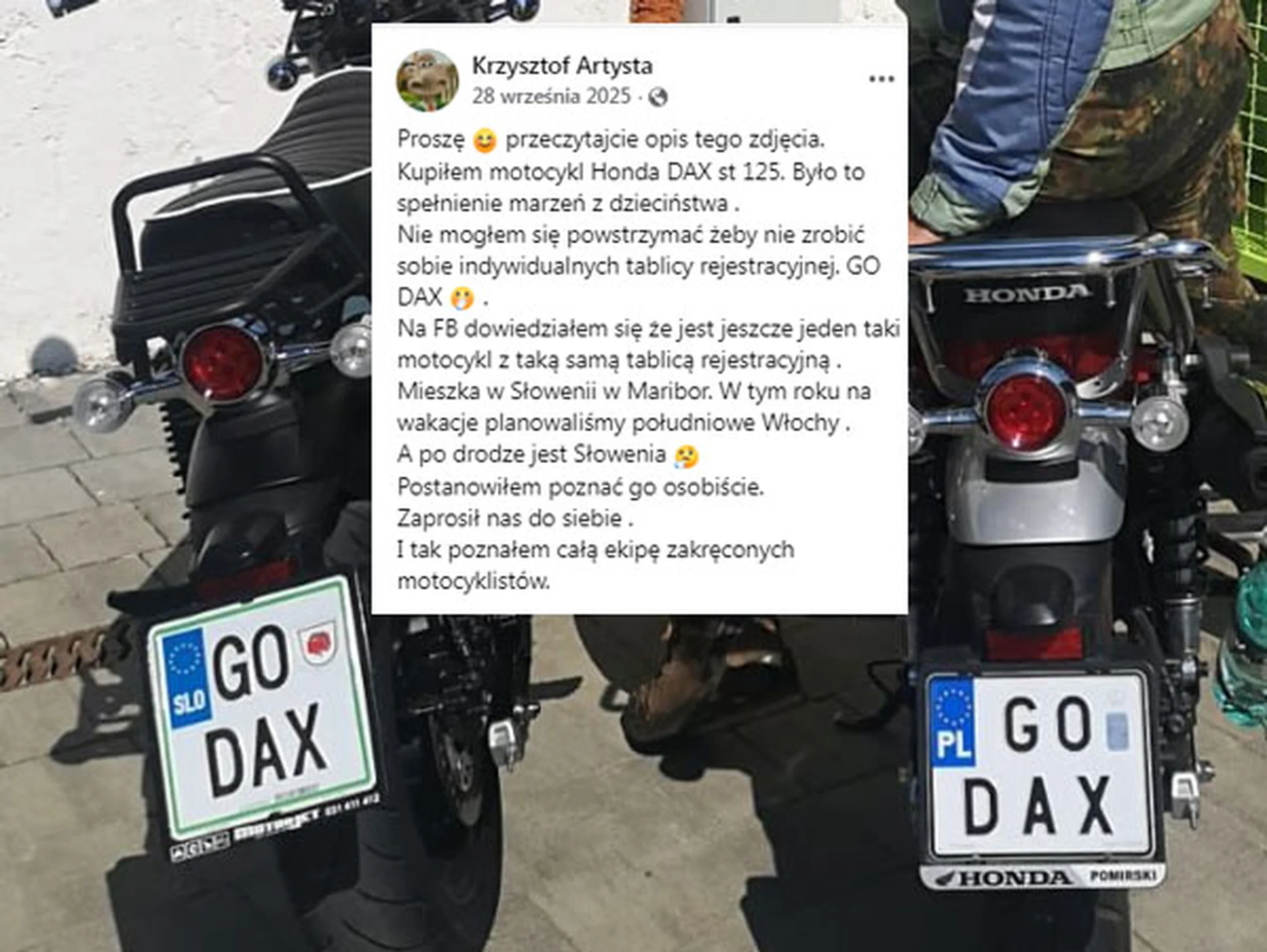 Fajny numer, blacha G0 DAX