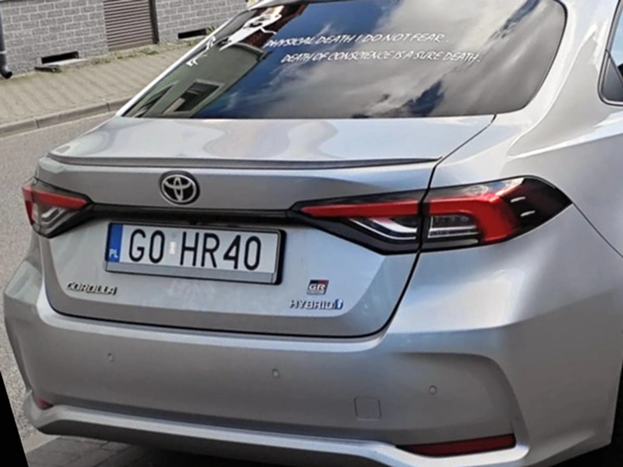 Fajny numer, blacha G0 HR40