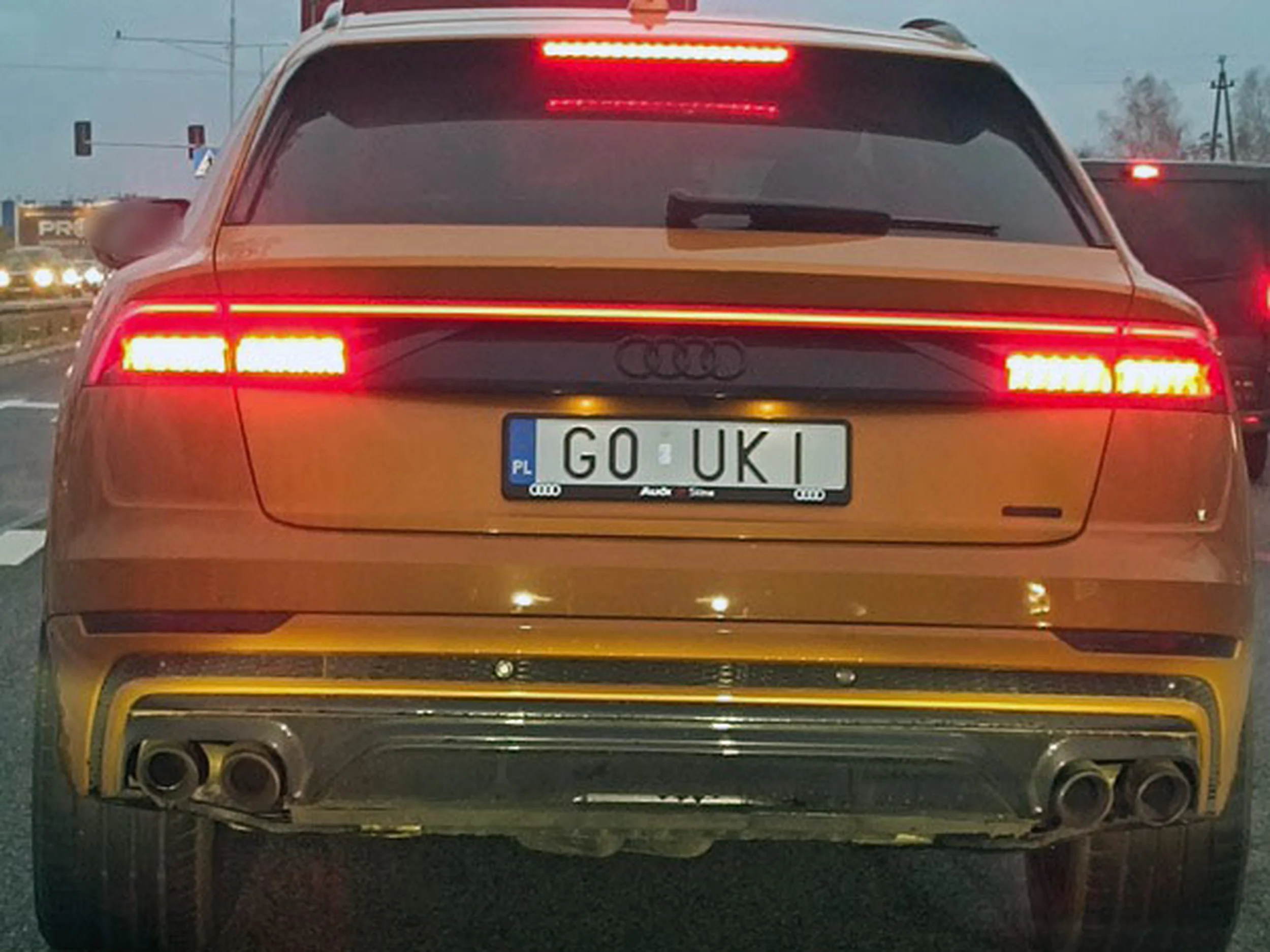 Fajny numer, blacha G0 UKI