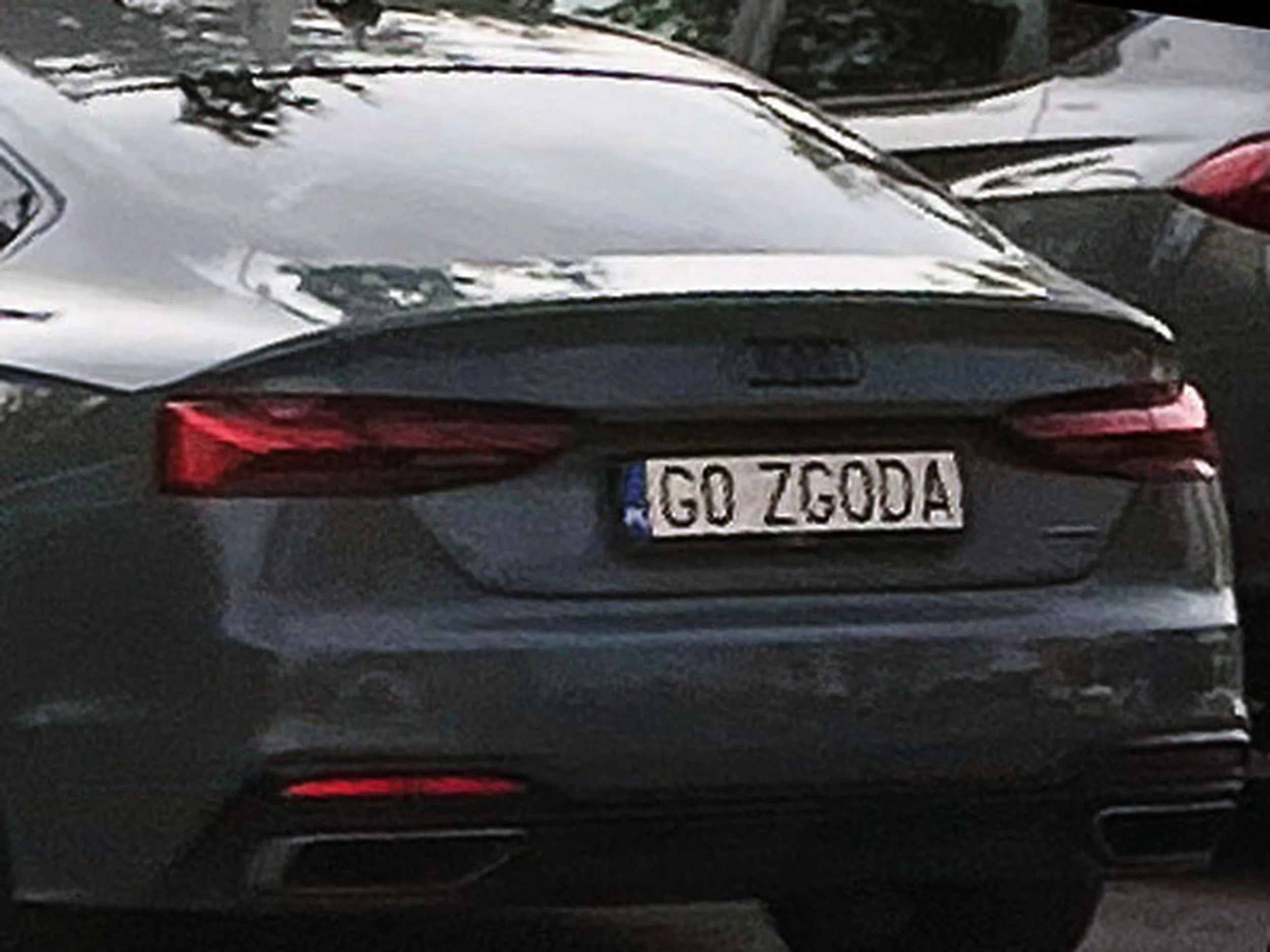 Fajny numer, blacha G0 ZGODA