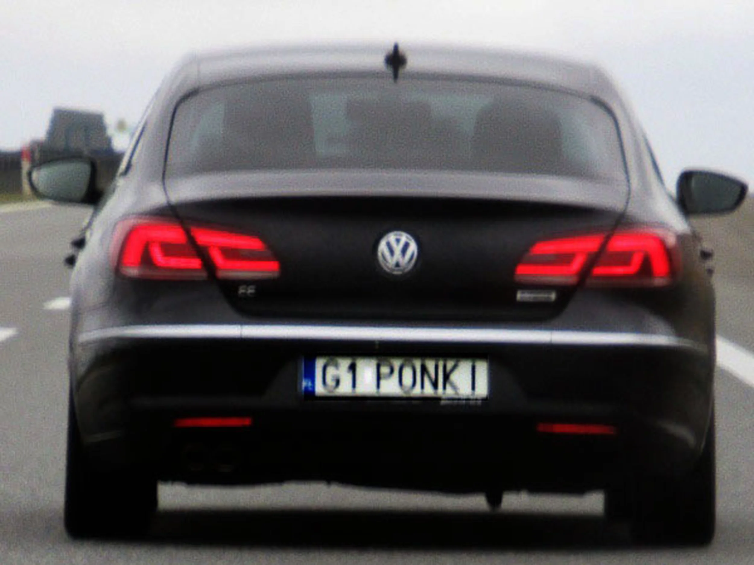 Fajny numer, blacha G1 PONKI