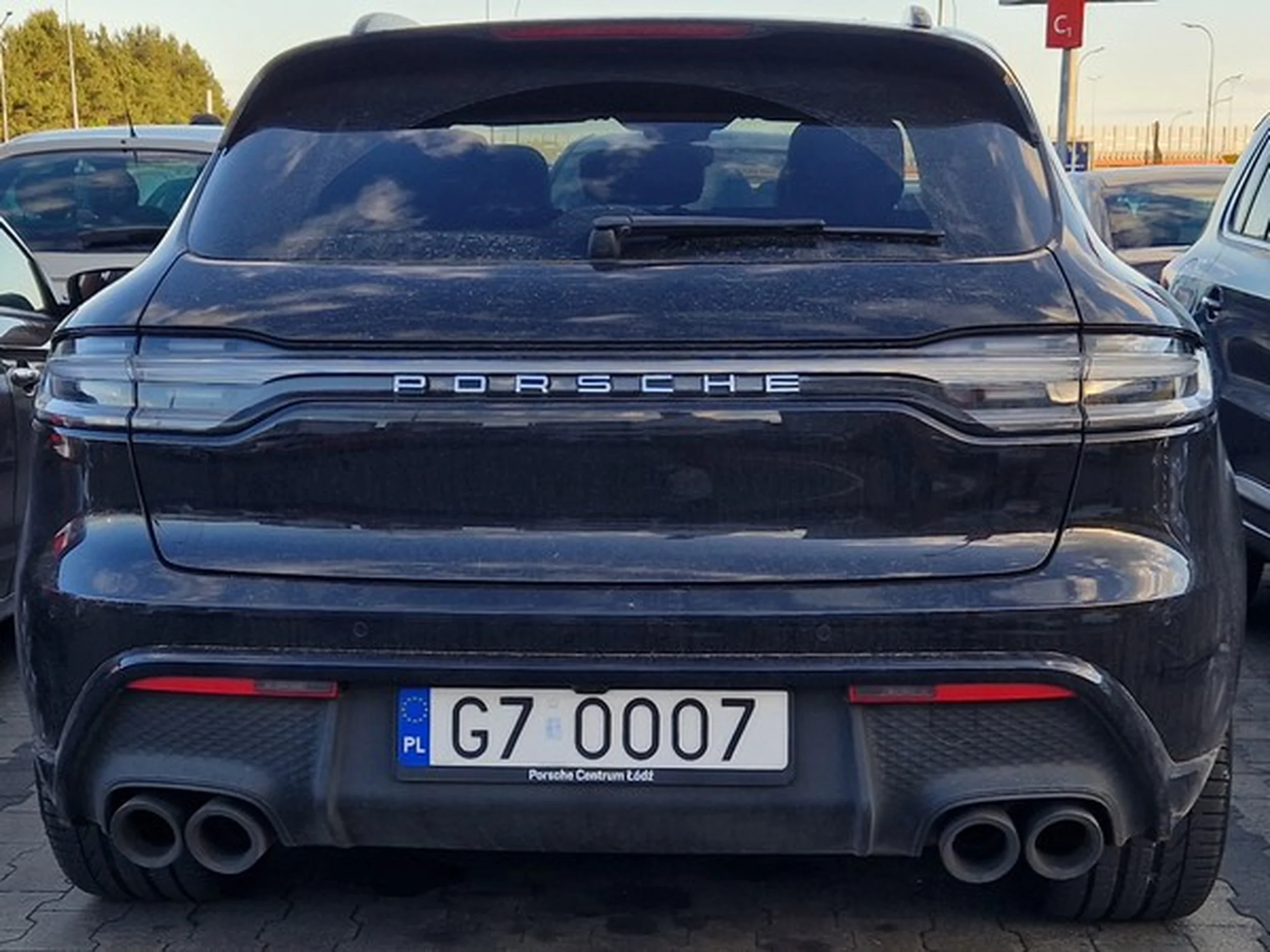 Fajny numer, blacha G7 OOO7