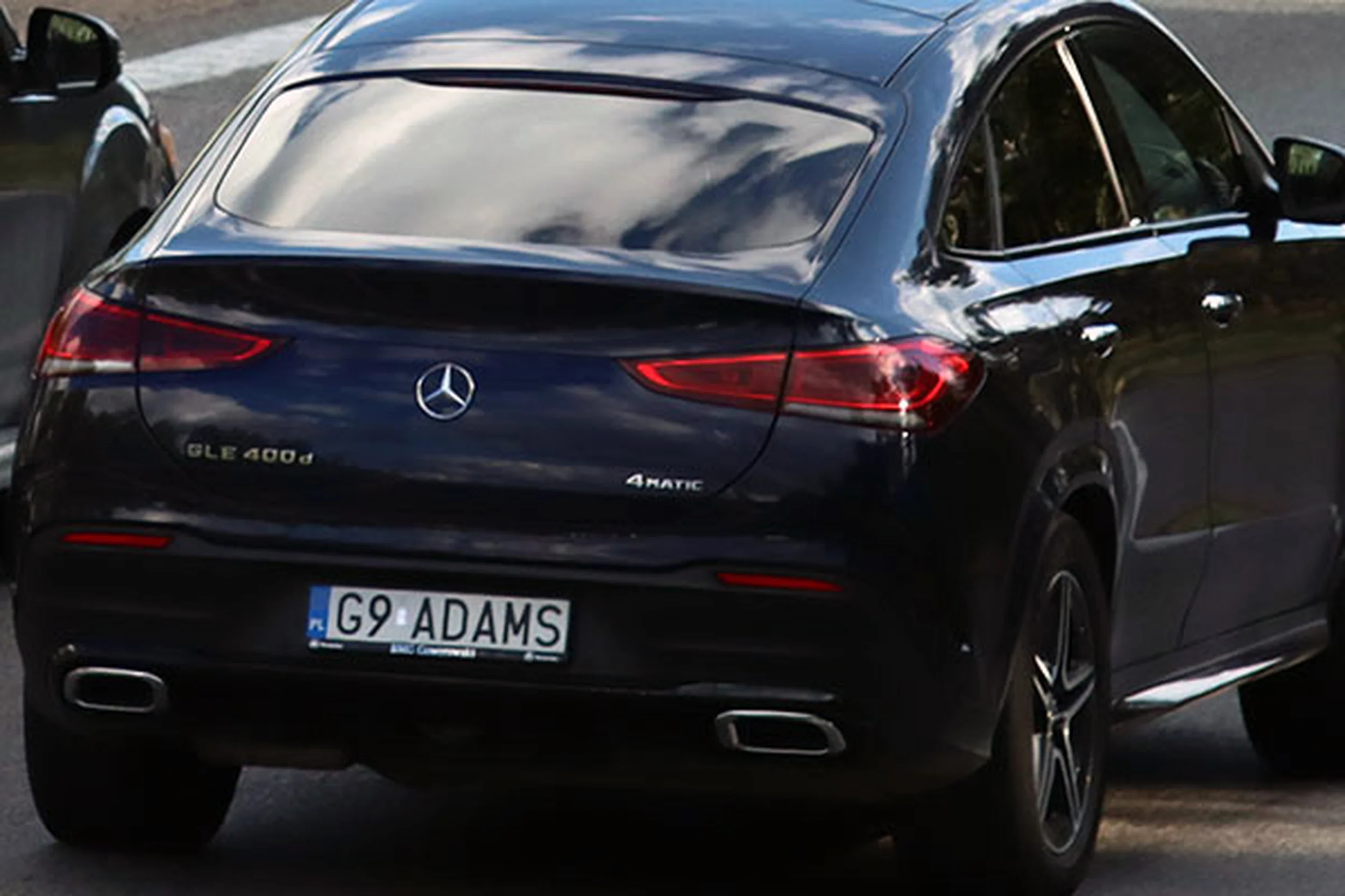 Fajny numer, blacha G9 ADAMS