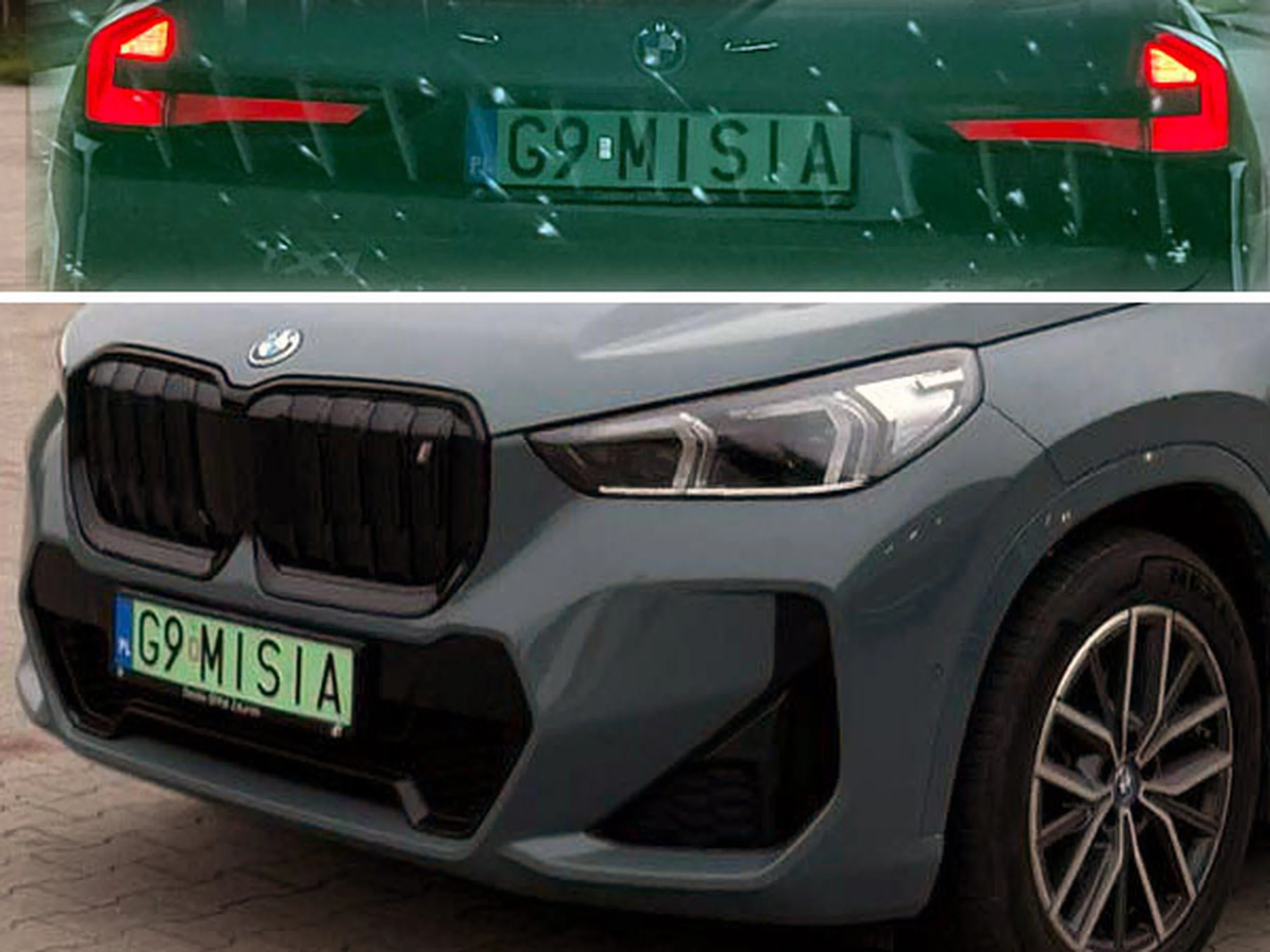 Fajny numer, blacha G9 MISIA