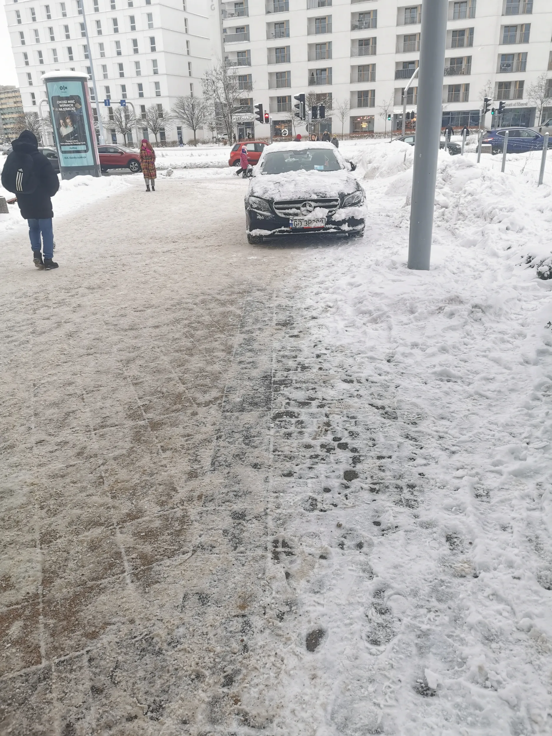 Szkoda że do środka nie udało się wjechać