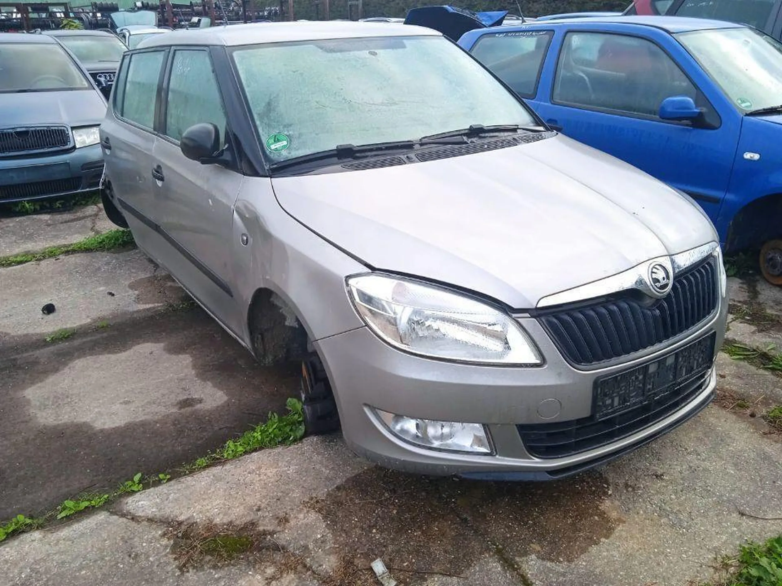 Wiesz, dlaczego Fabia ma ogrzewaną tylną szybę? Żeby ręce nie marzły, jak ją pchasz w zimie